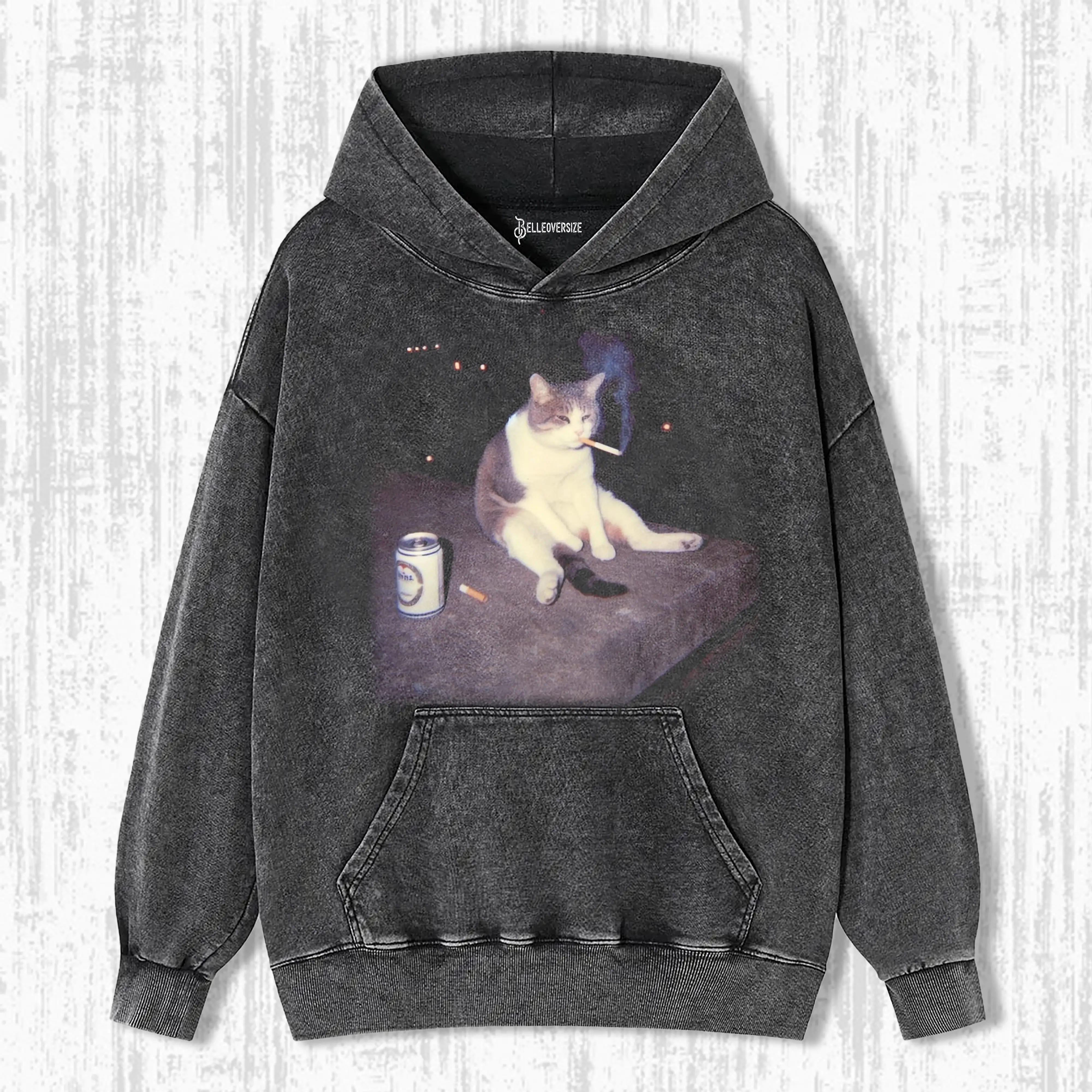 WACKY CAT  HOODIE
