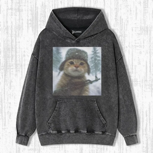 WACKY CAT HOODIE