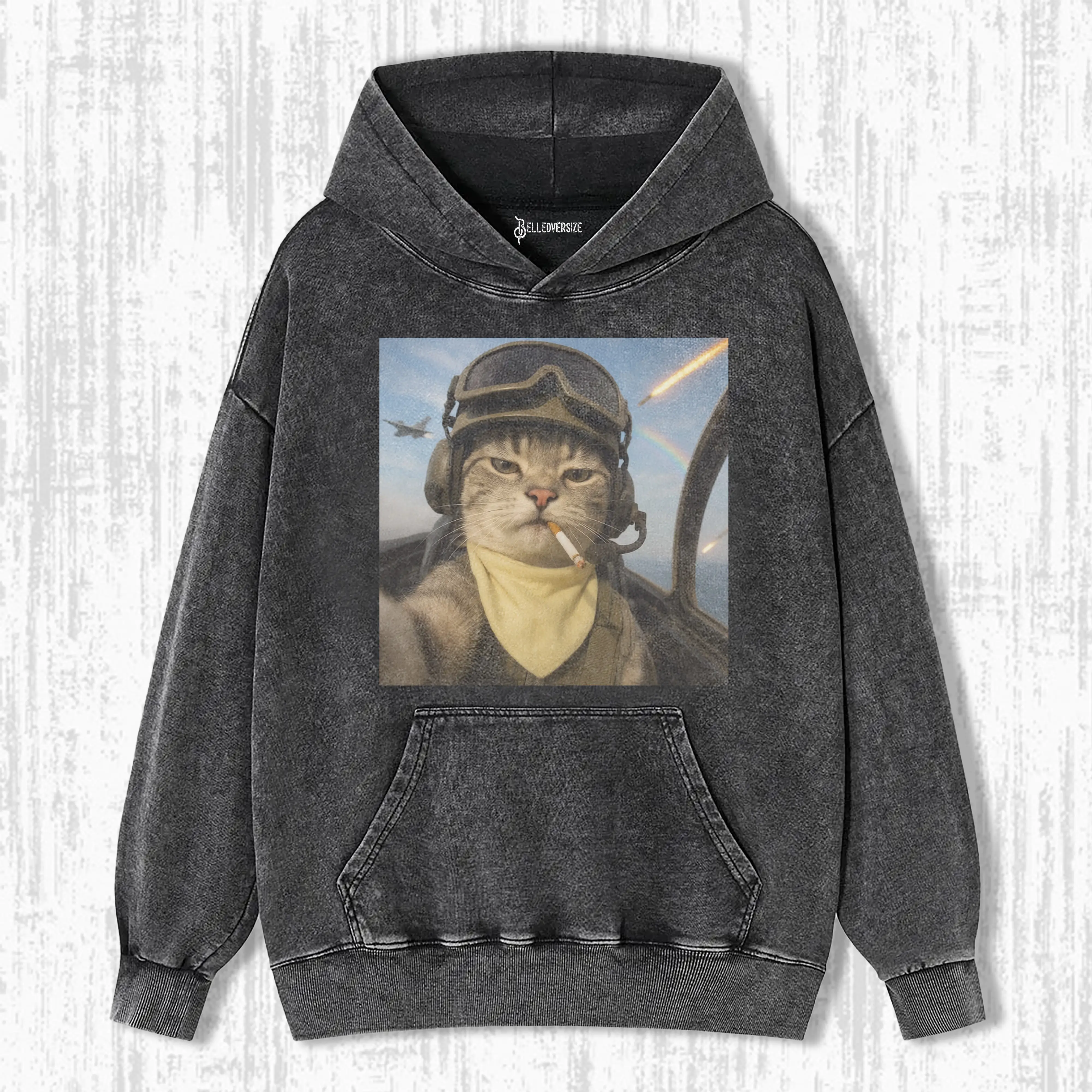 WACKY CAT HOODIE