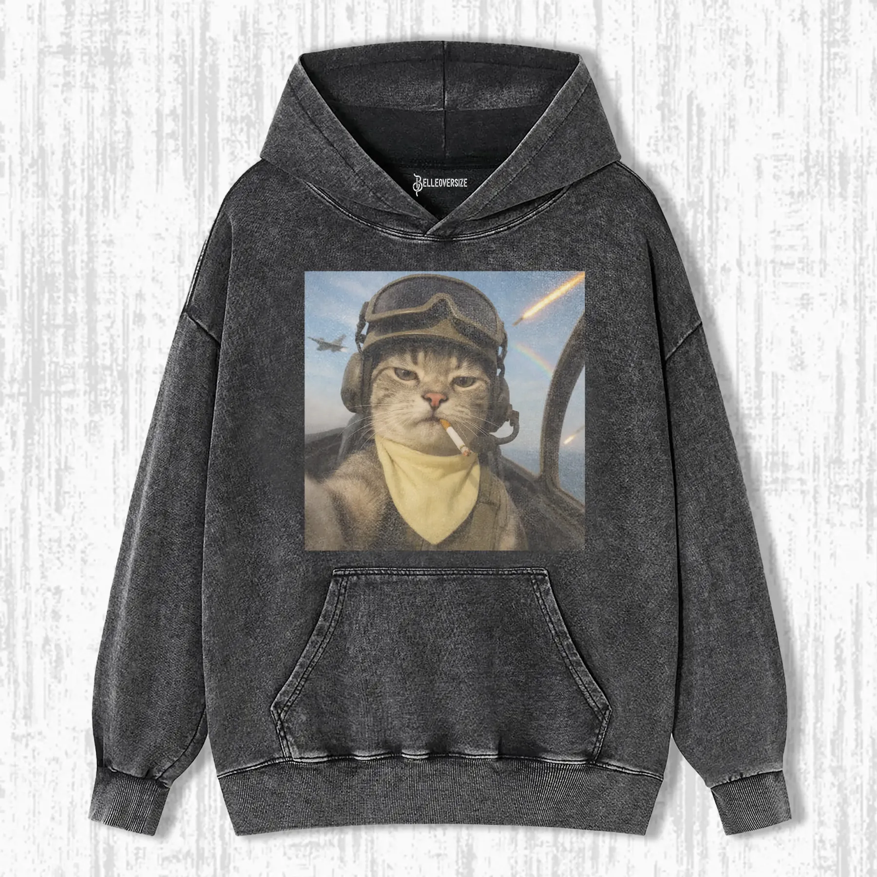 WACKY CAT HOODIE