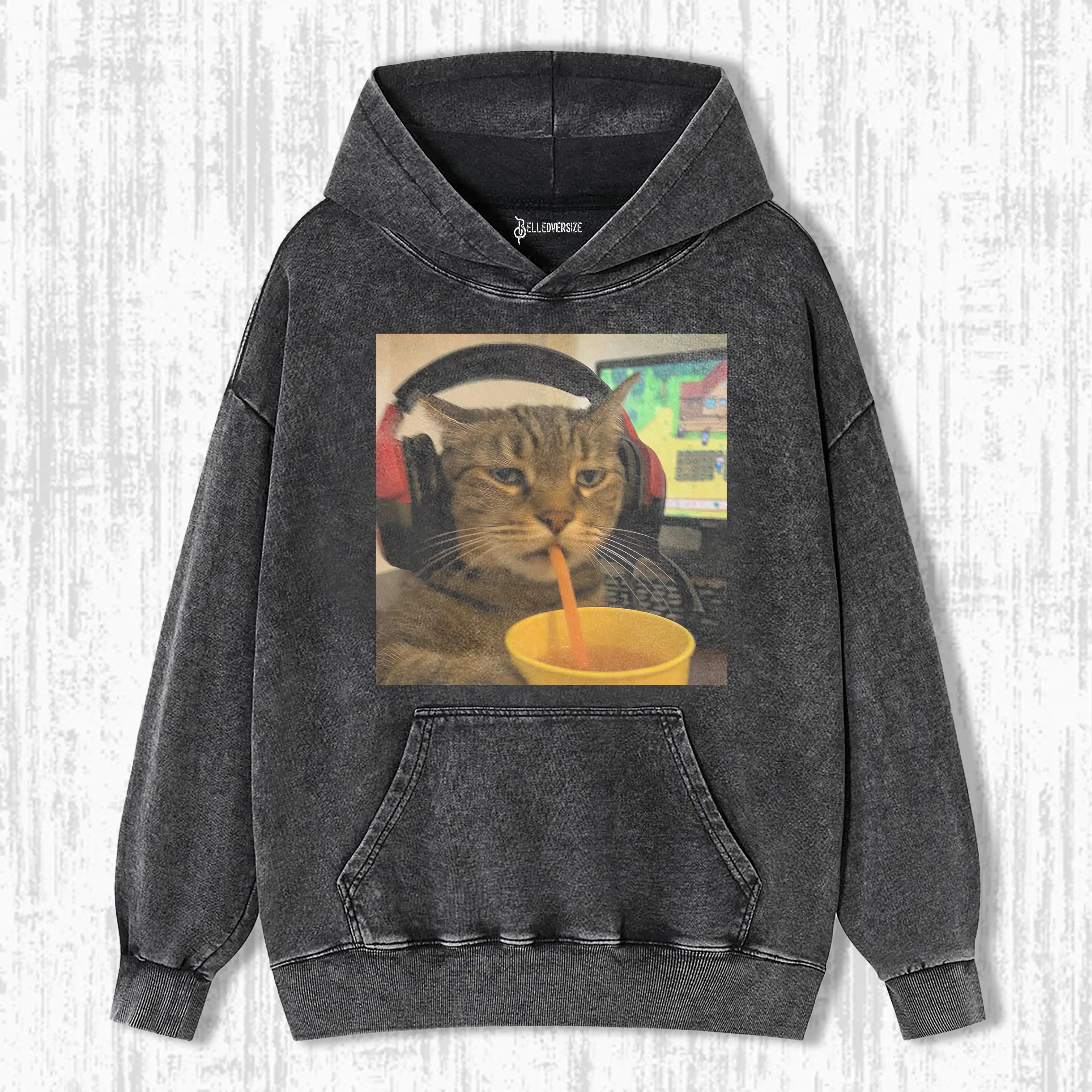 WACKY CAT HOODIE