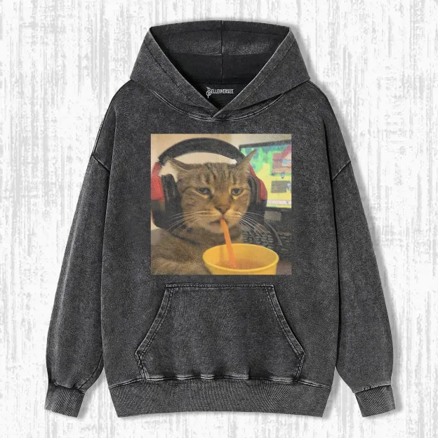 WACKY CAT HOODIE
