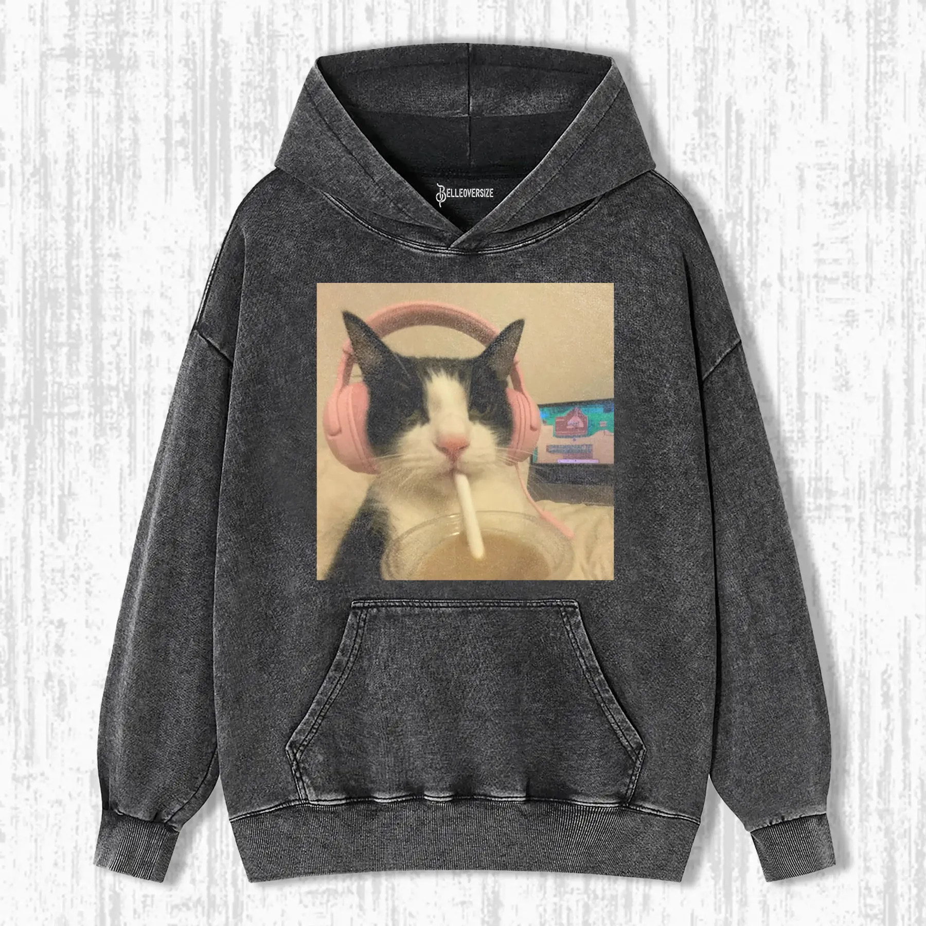 WACKY CAT HOODIE