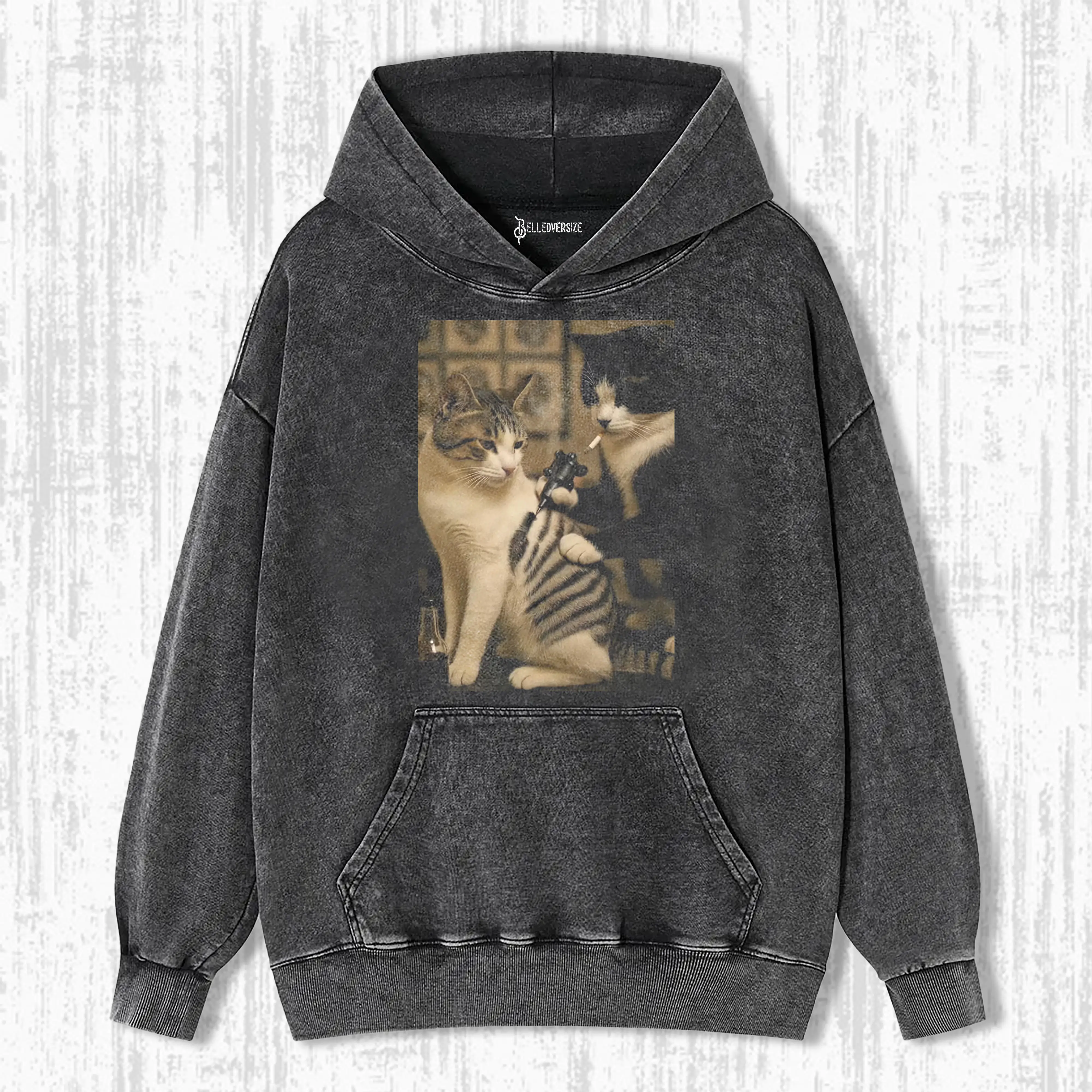 WACKY CAT HOODIE