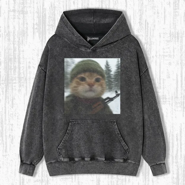 WACKY CAT HOODIE