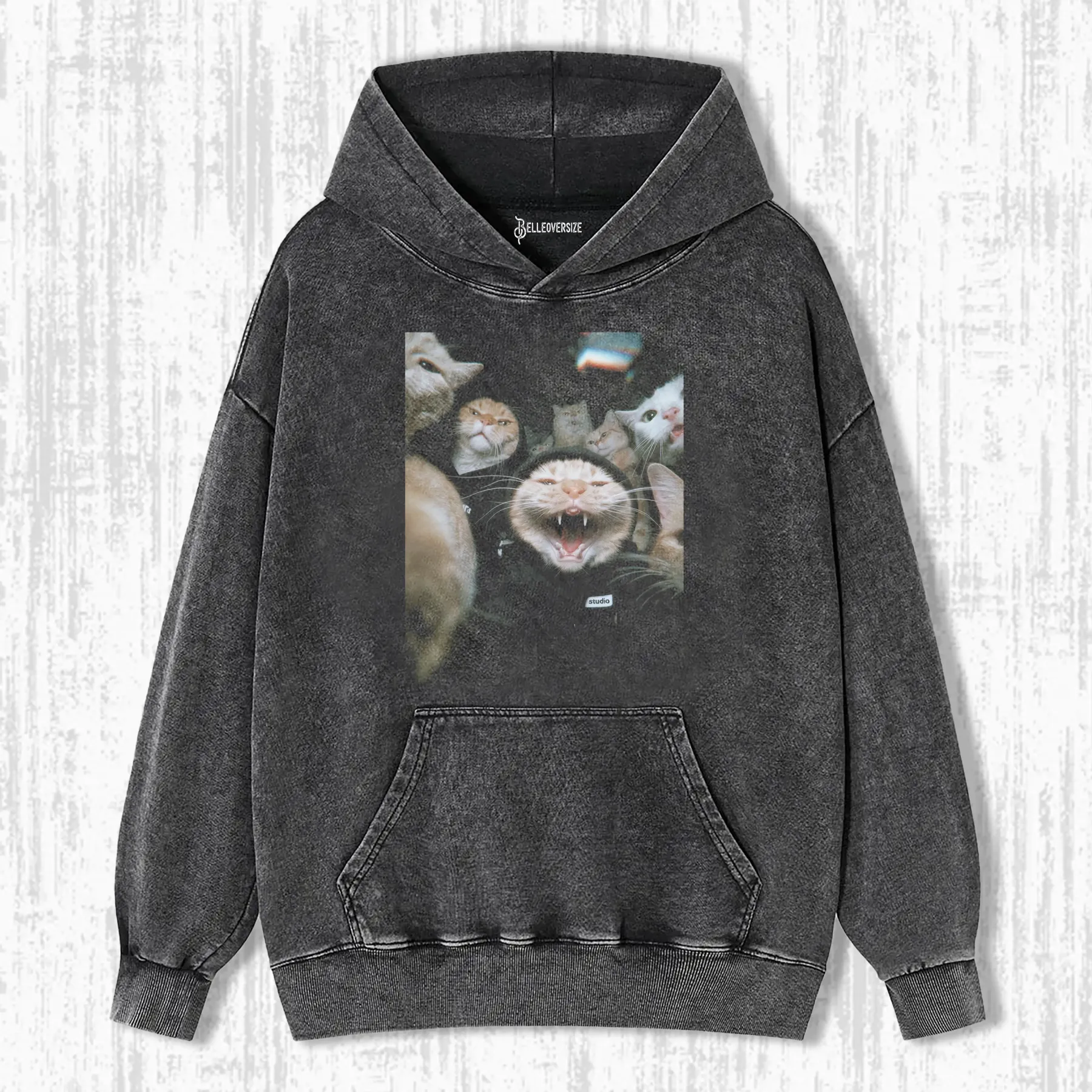 WACKY CAT HOODIE