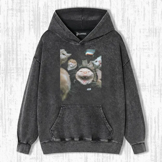WACKY CAT HOODIE