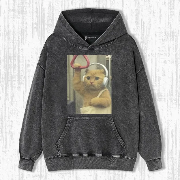WACKY CAT HOODIE