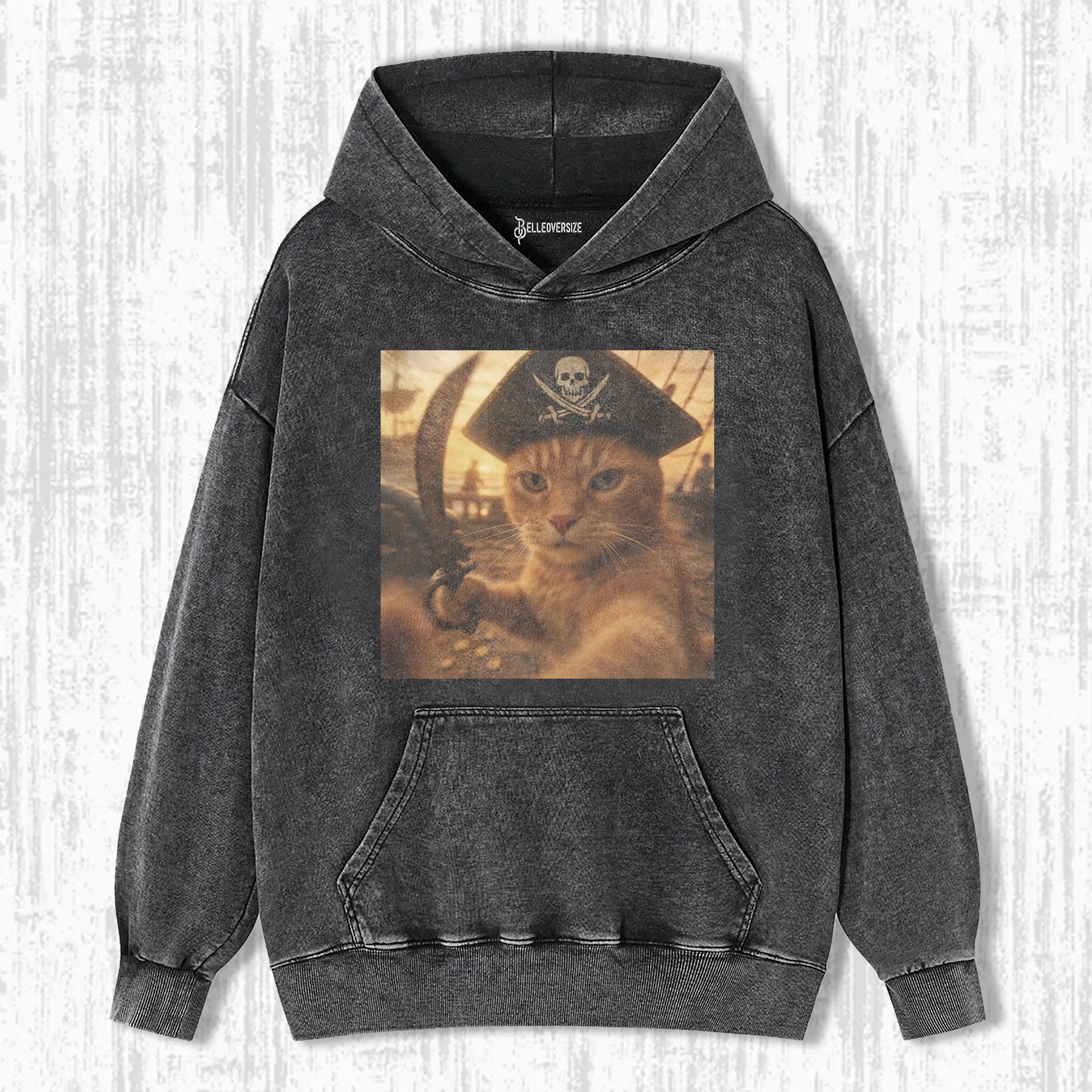 WACKY CAT  HOODIE