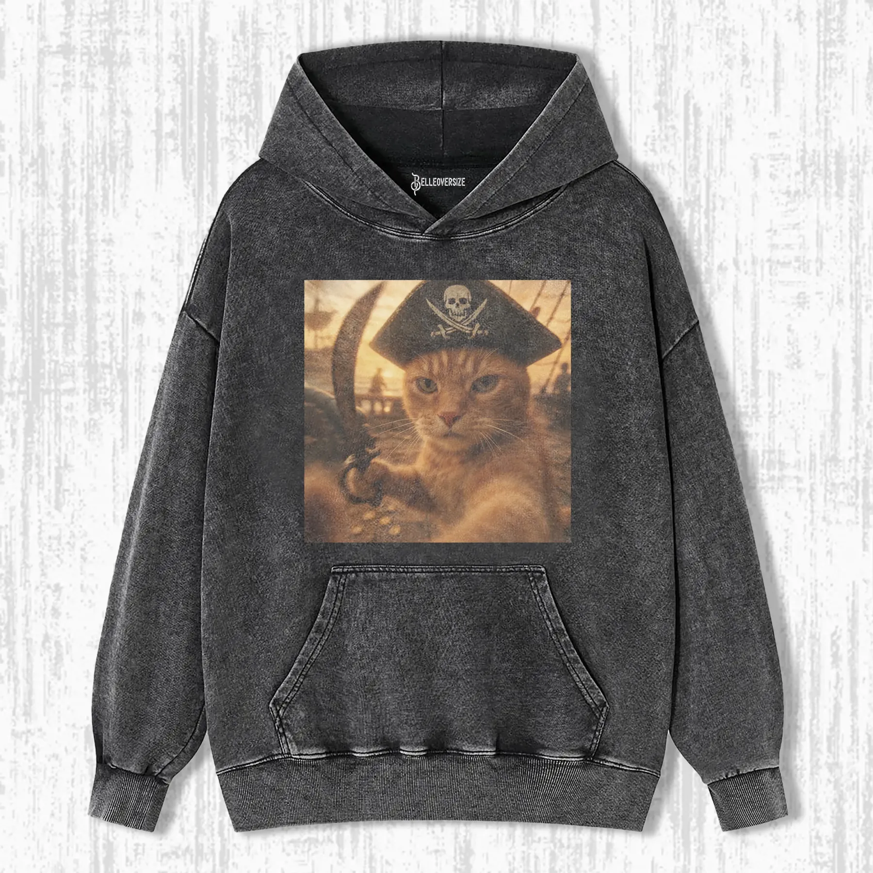 WACKY CAT  HOODIE