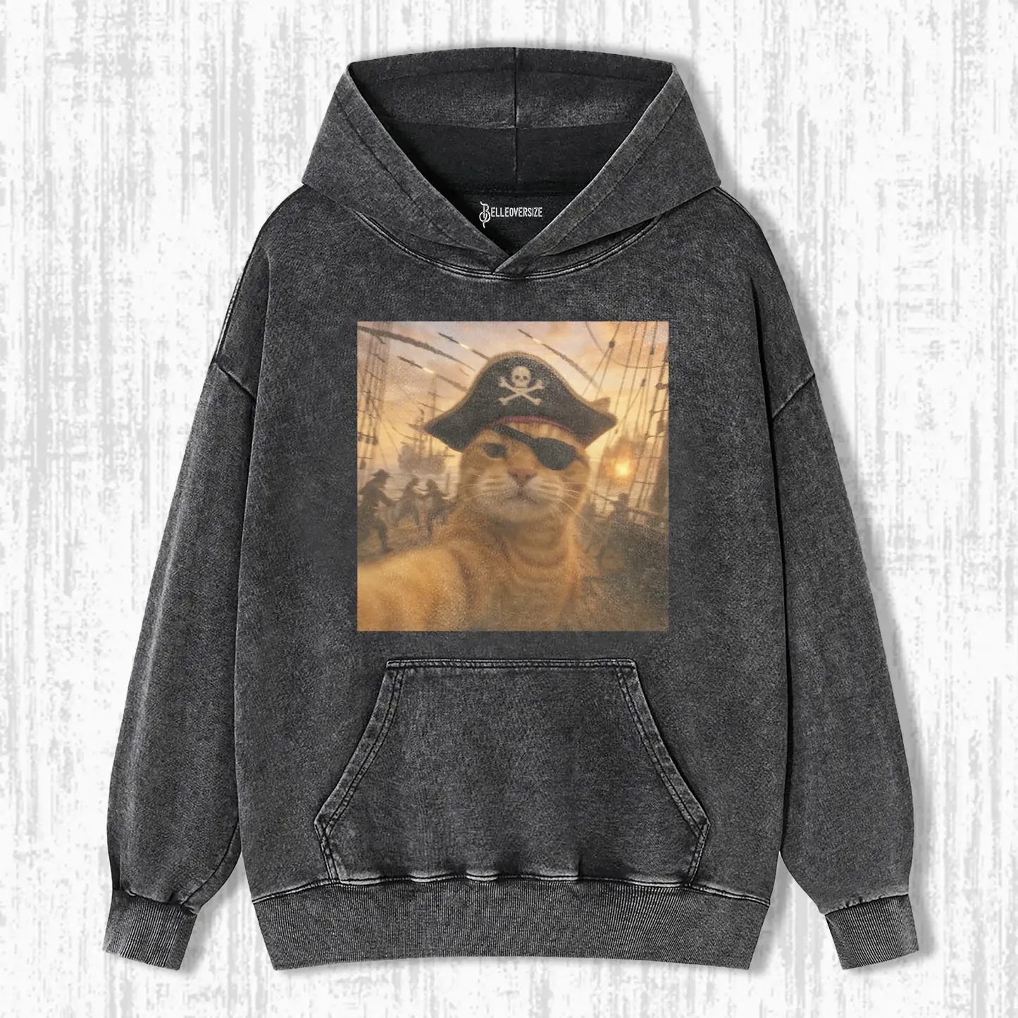 WACKY CAT  HOODIE