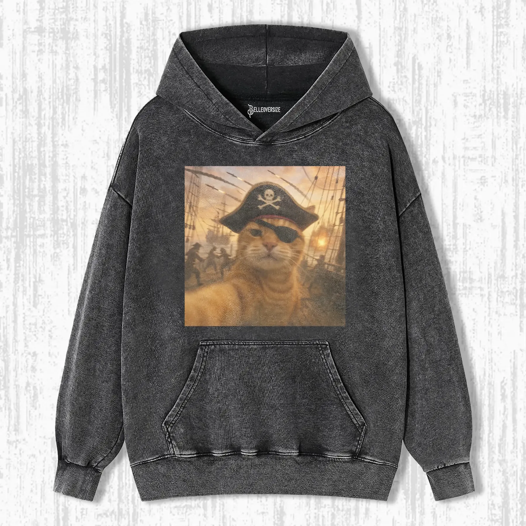 WACKY CAT  HOODIE