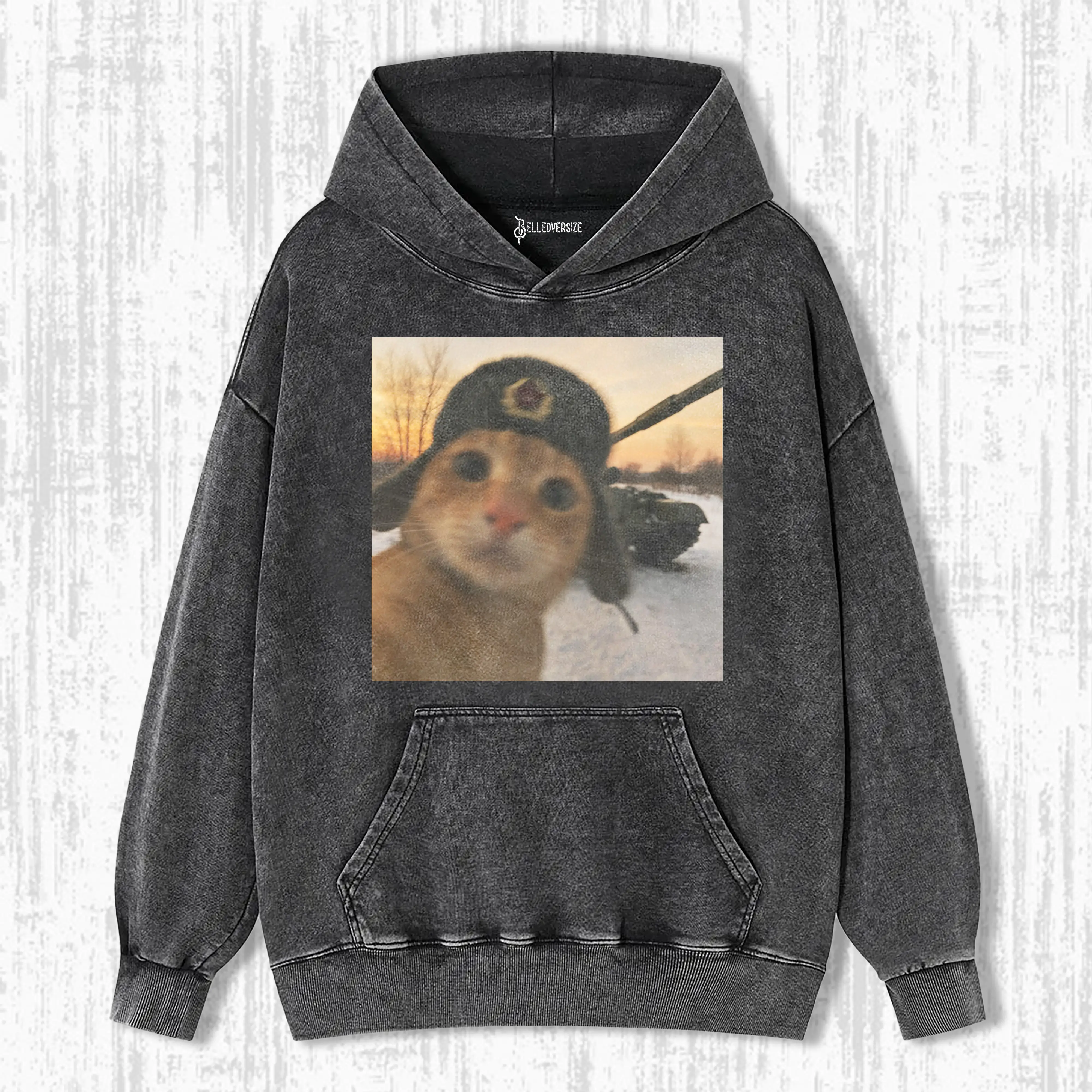 WACKY CAT  HOODIE