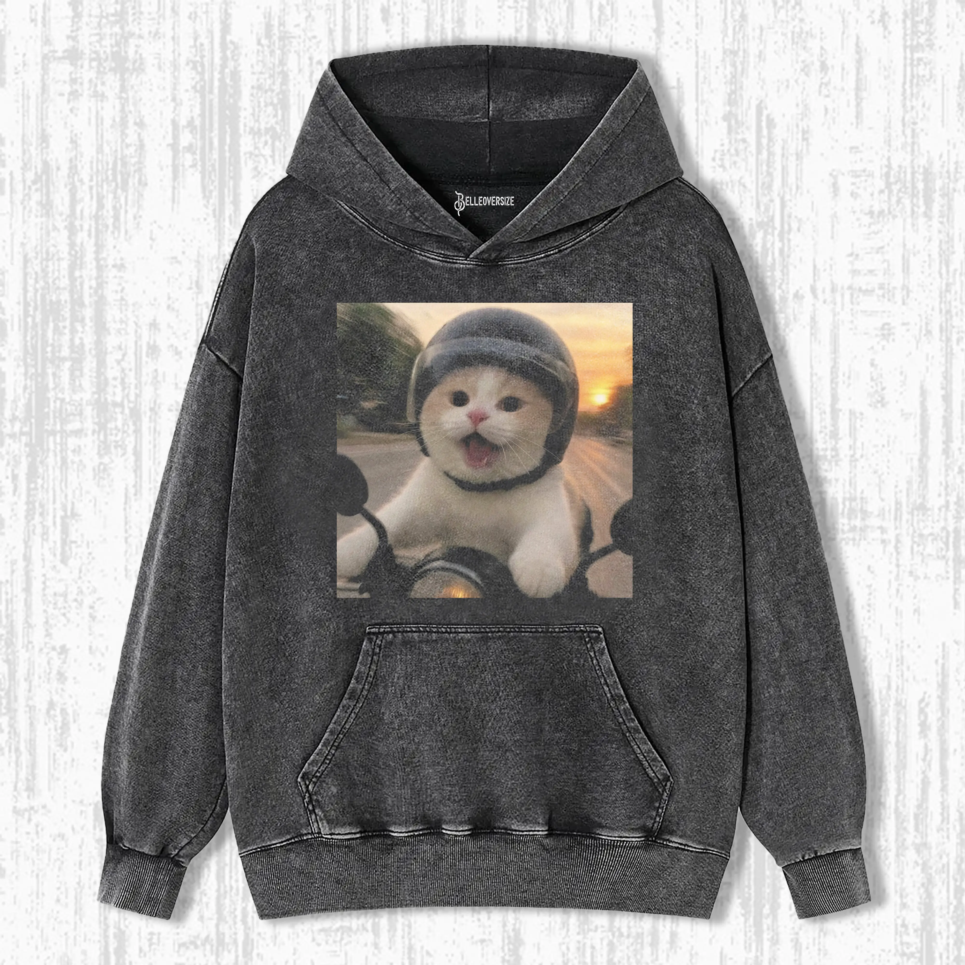 WACKY CAT  HOODIE