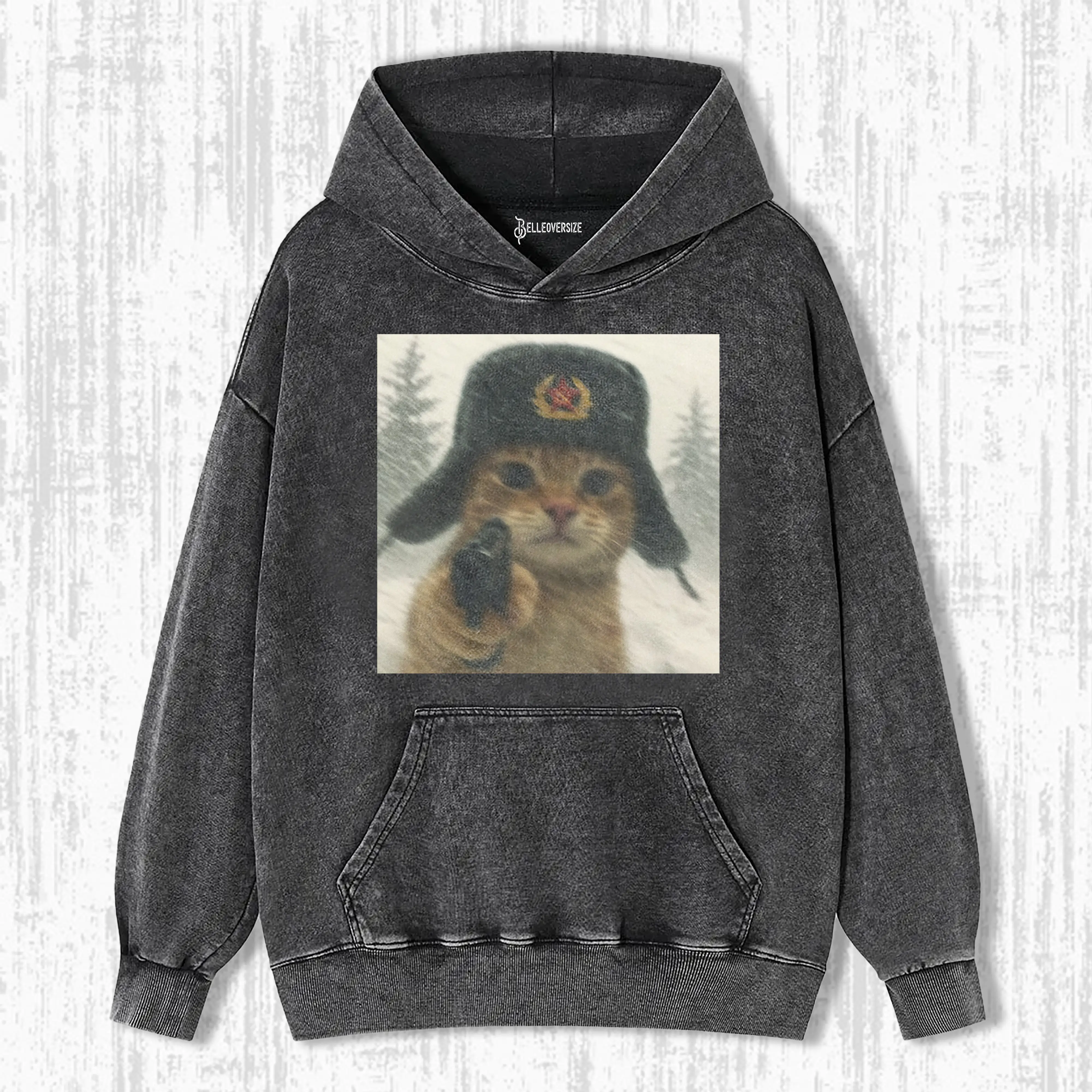 WACKY CAT  HOODIE