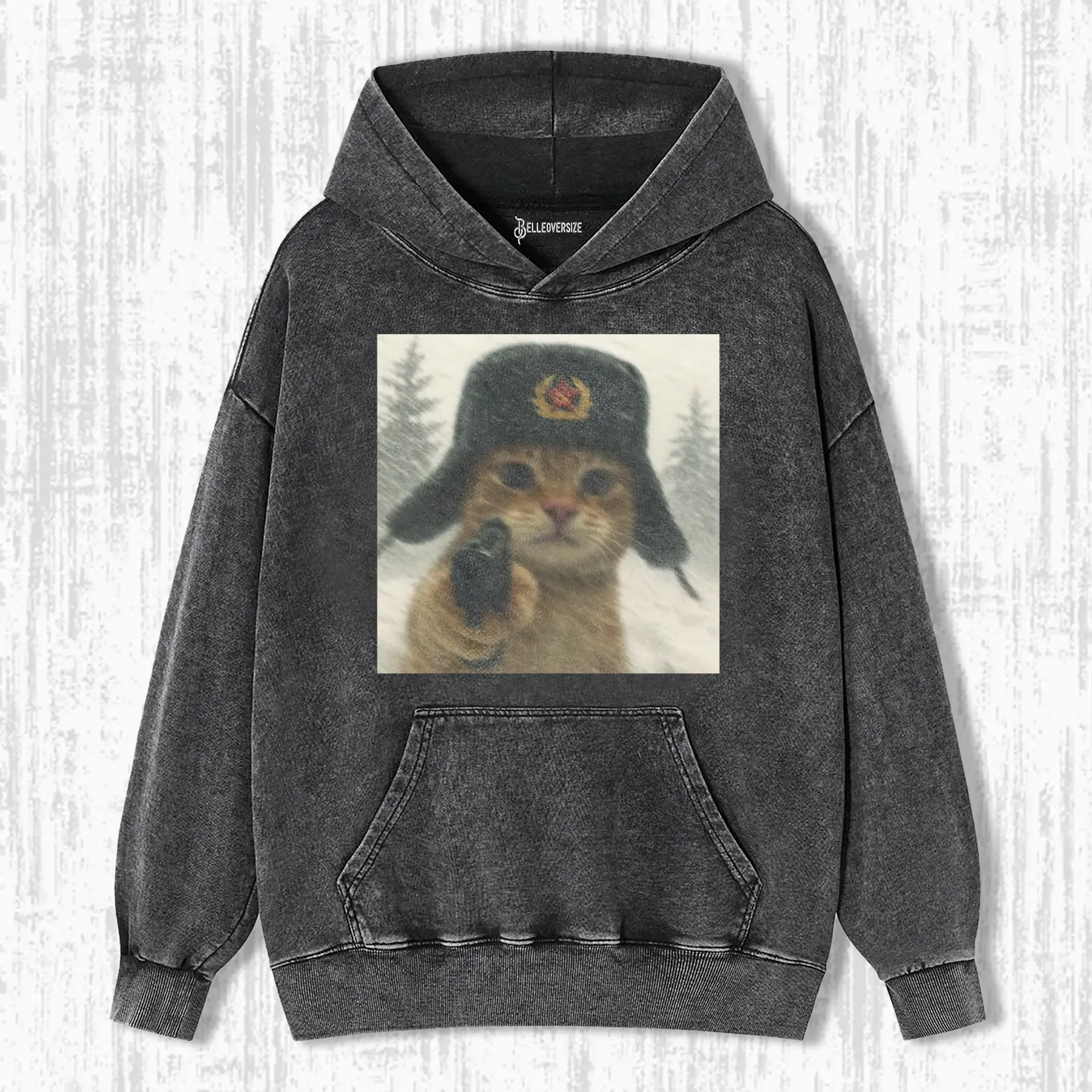 WACKY CAT  HOODIE
