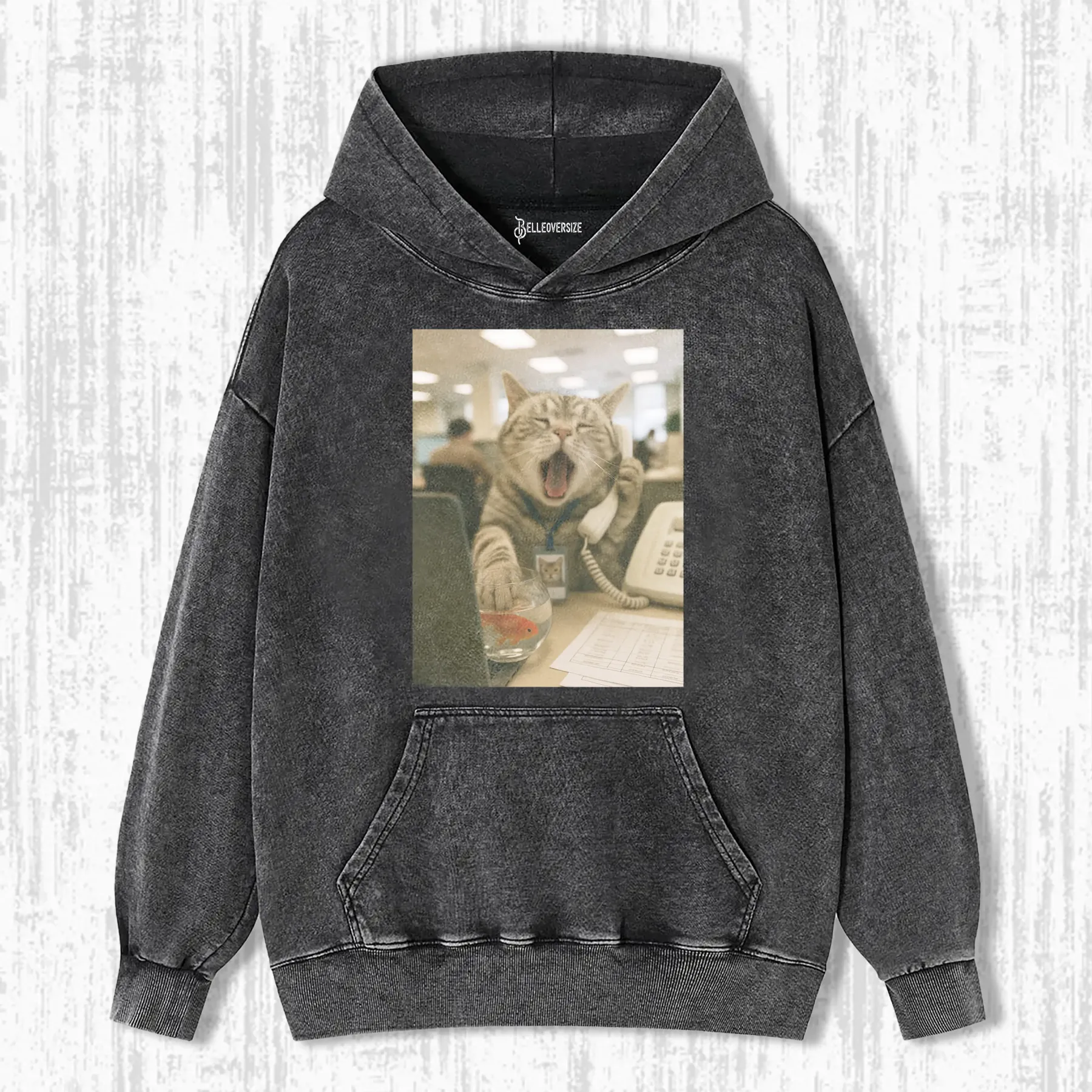 WACKY CAT  HOODIE