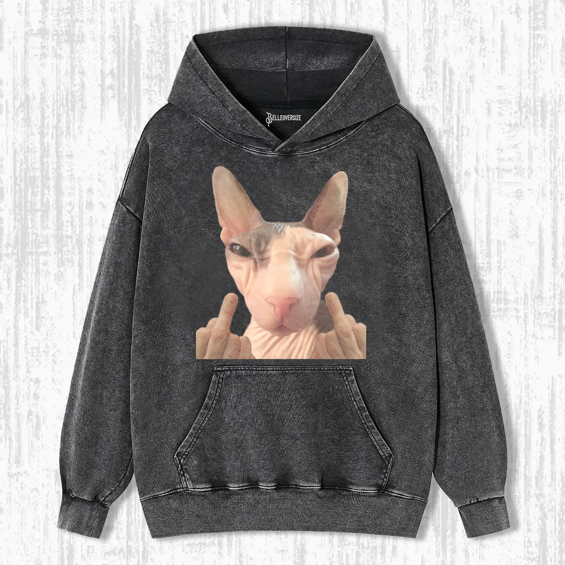 WACKY CAT HOODIE