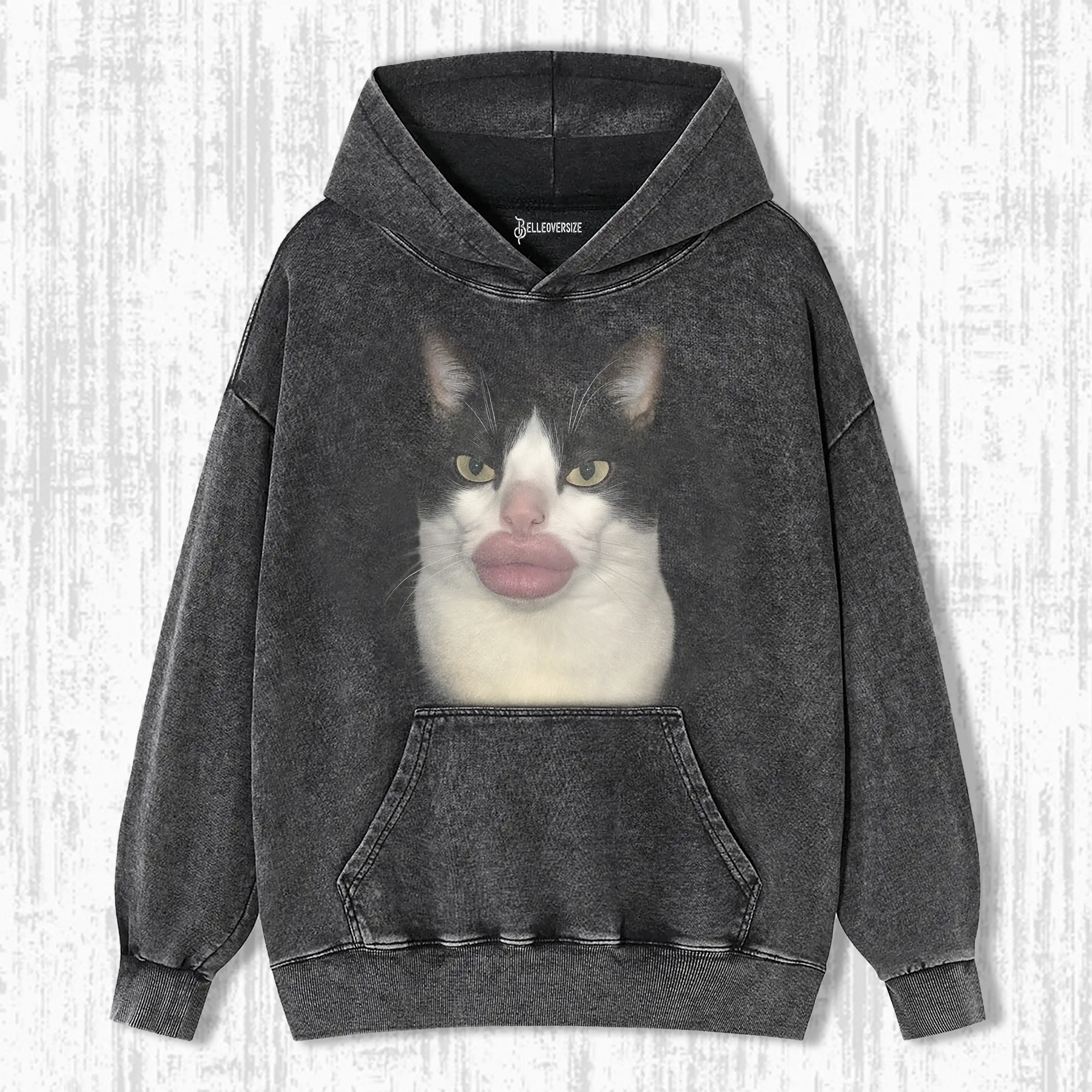 WACKY CAT  HOODIE