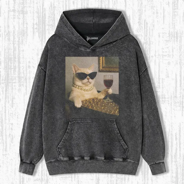 WACKY CAT HOODIE