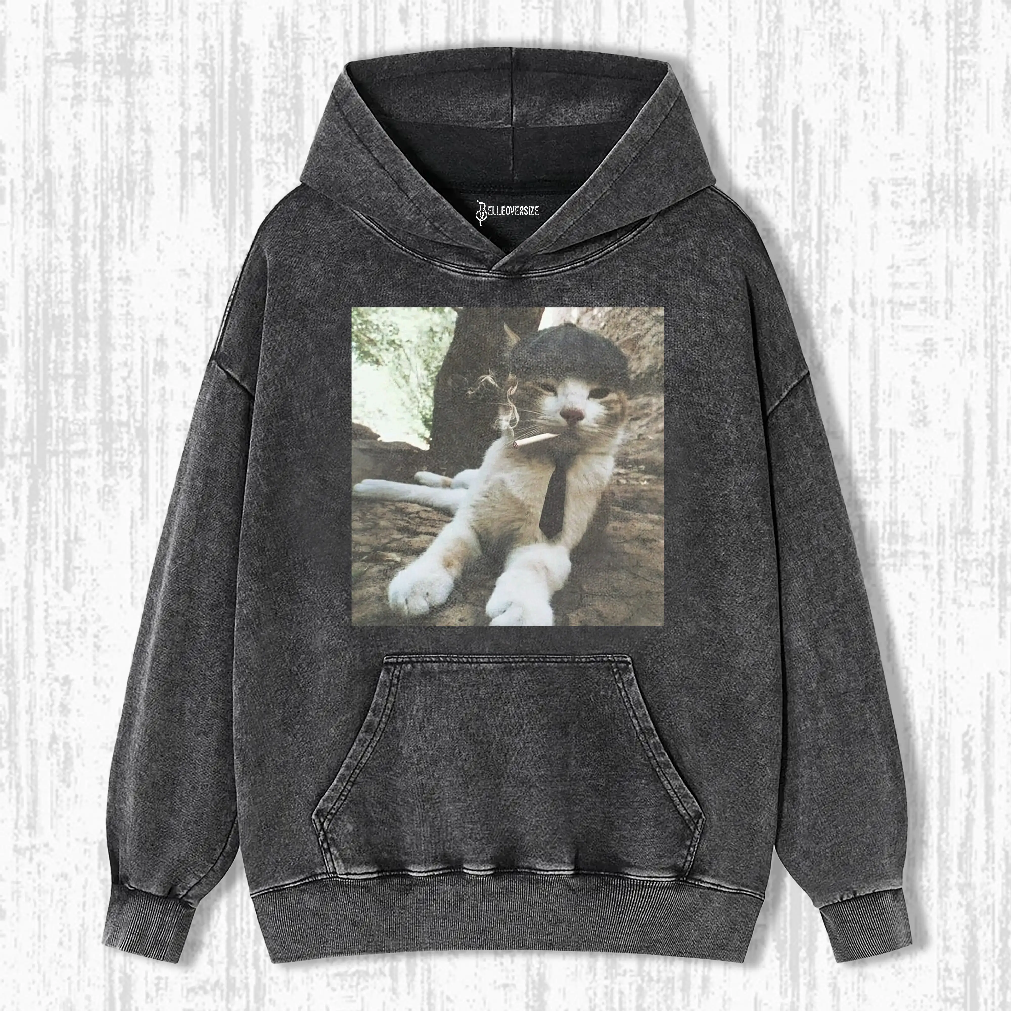 WACKY CAT  HOODIE