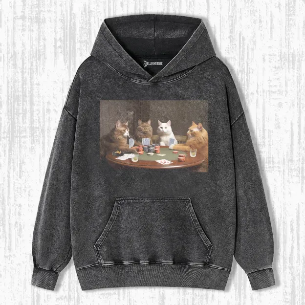 WACKY CAT HOODIE