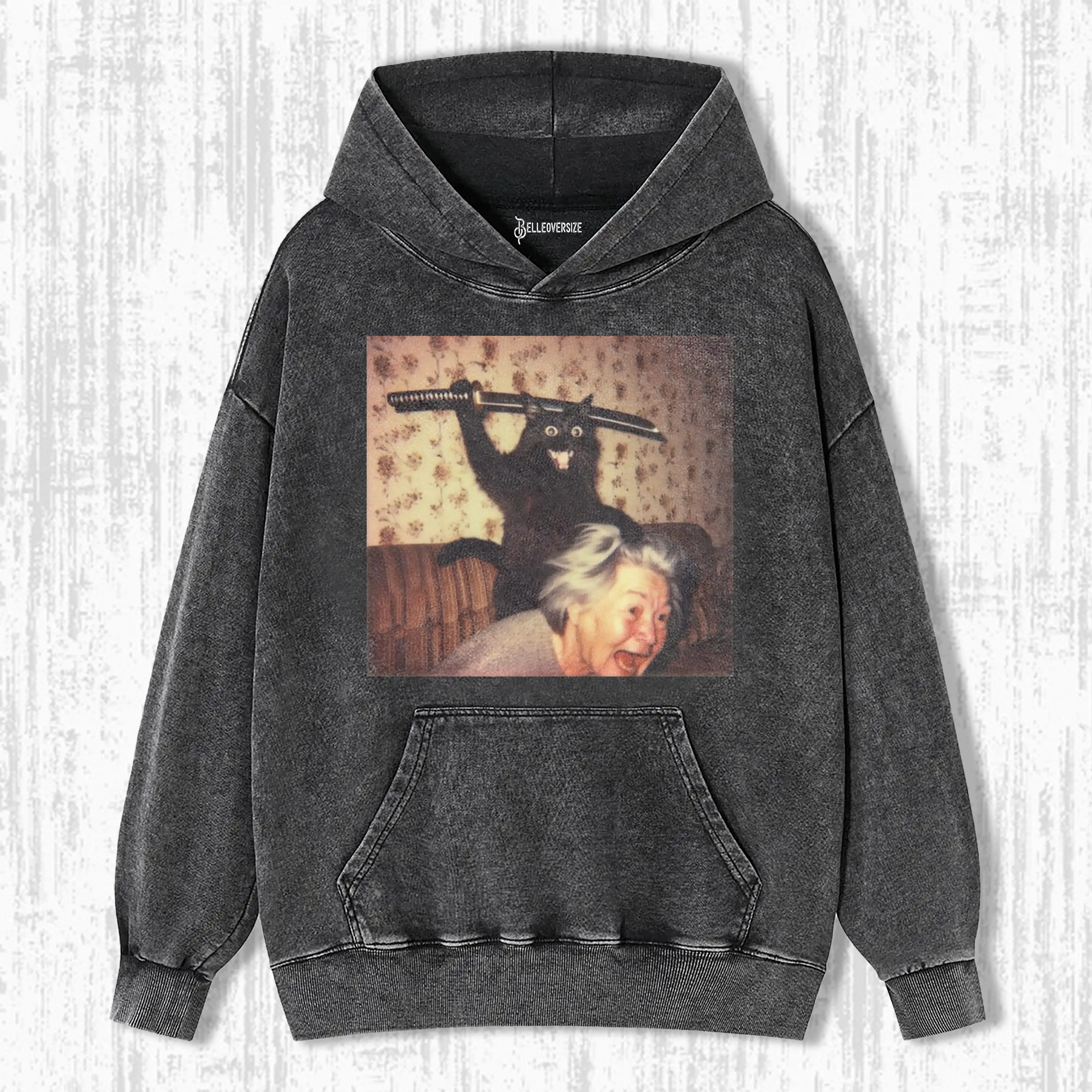 WACKY CAT HOODIE