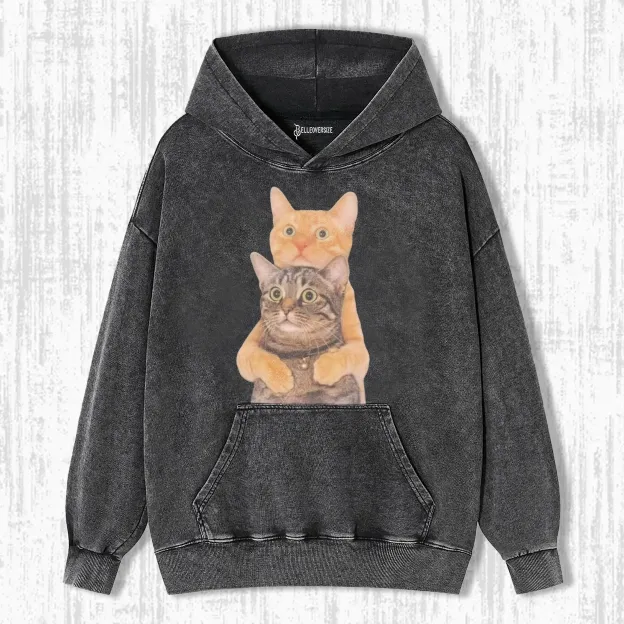 WACKY CAT HOODIE