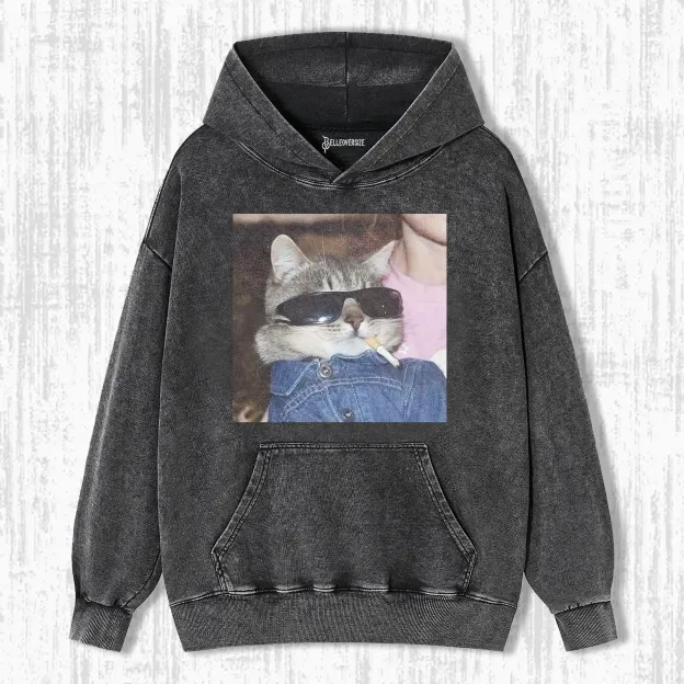 WACKY CAT HOODIE
