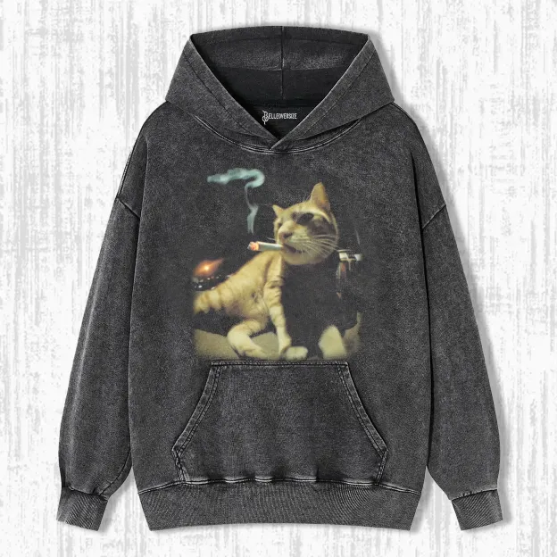 WACKY CAT HOODIE