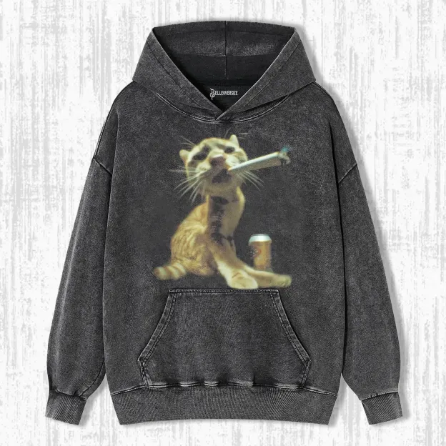 WACKY CAT HOODIE