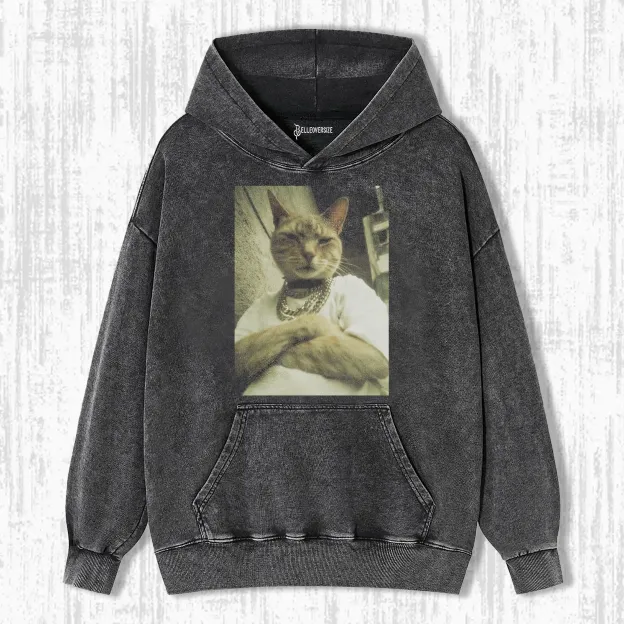 WACKY CAT HOODIE