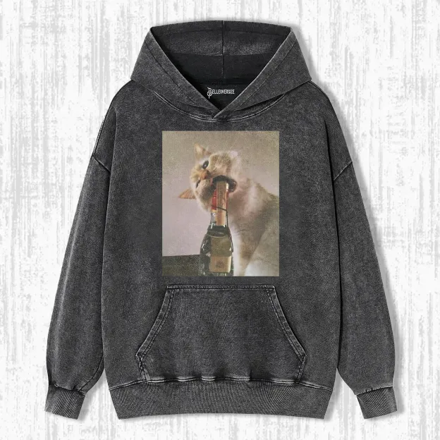 WACKY CAT HOODIE