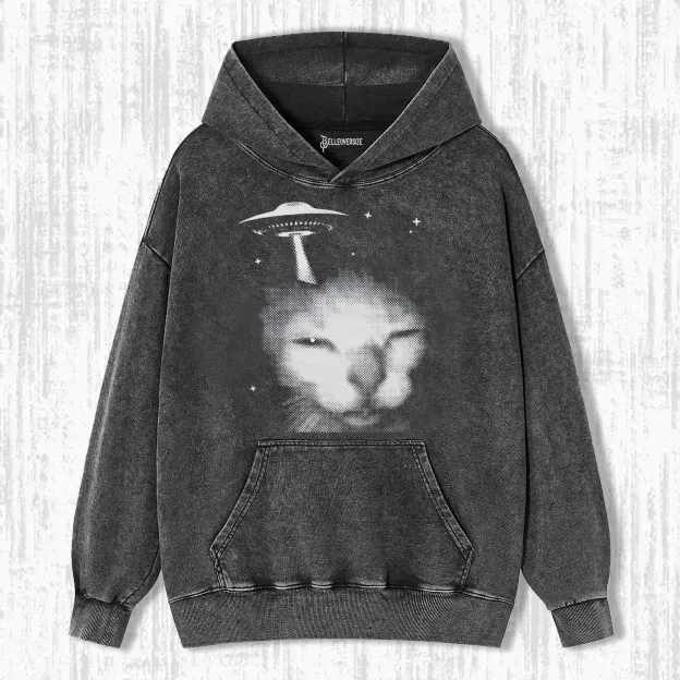 WACKY CAT  HOODIE