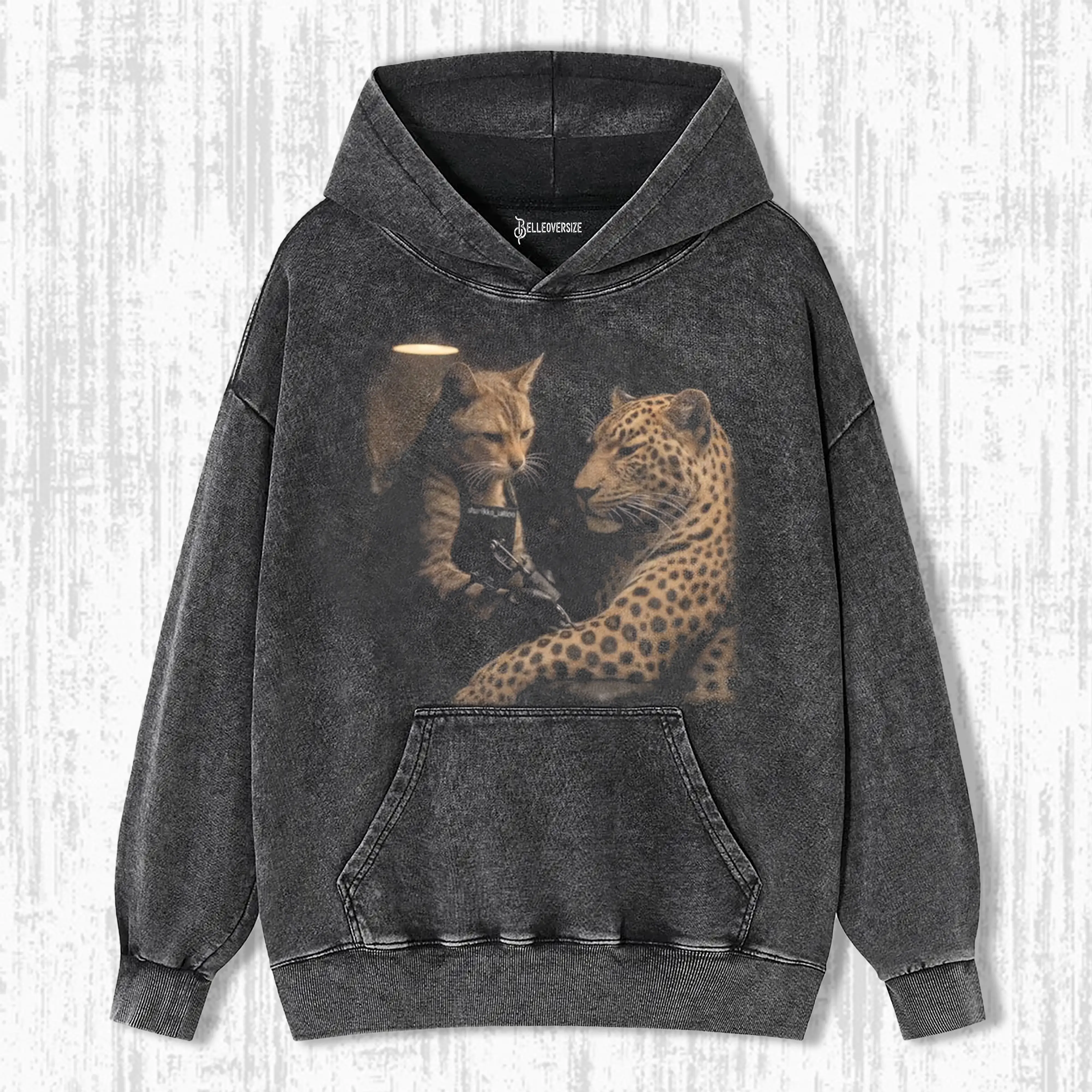 WACKY CAT HOODIE 