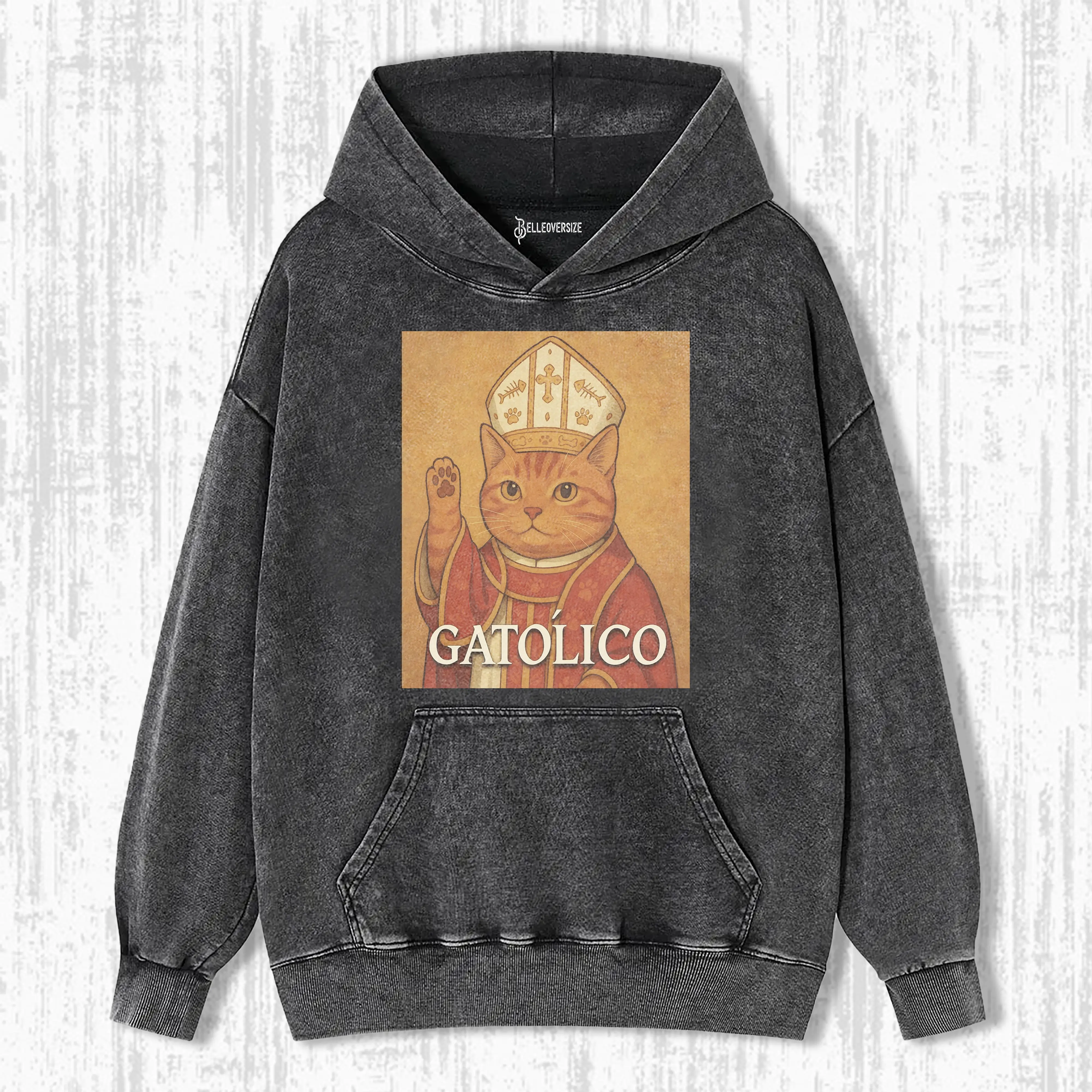 WACKY CAT HOODIE