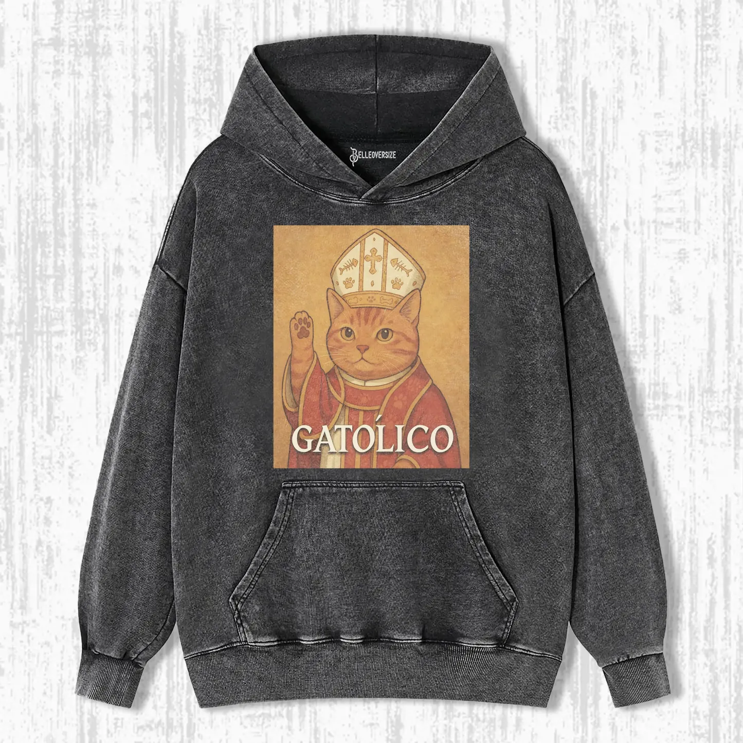 WACKY CAT HOODIE