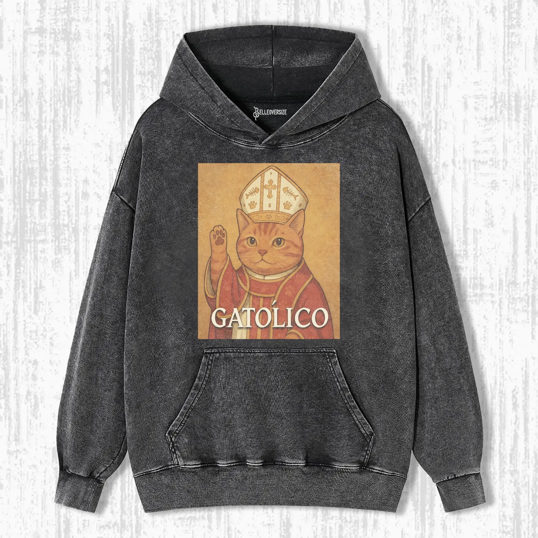 WACKY CAT HOODIE