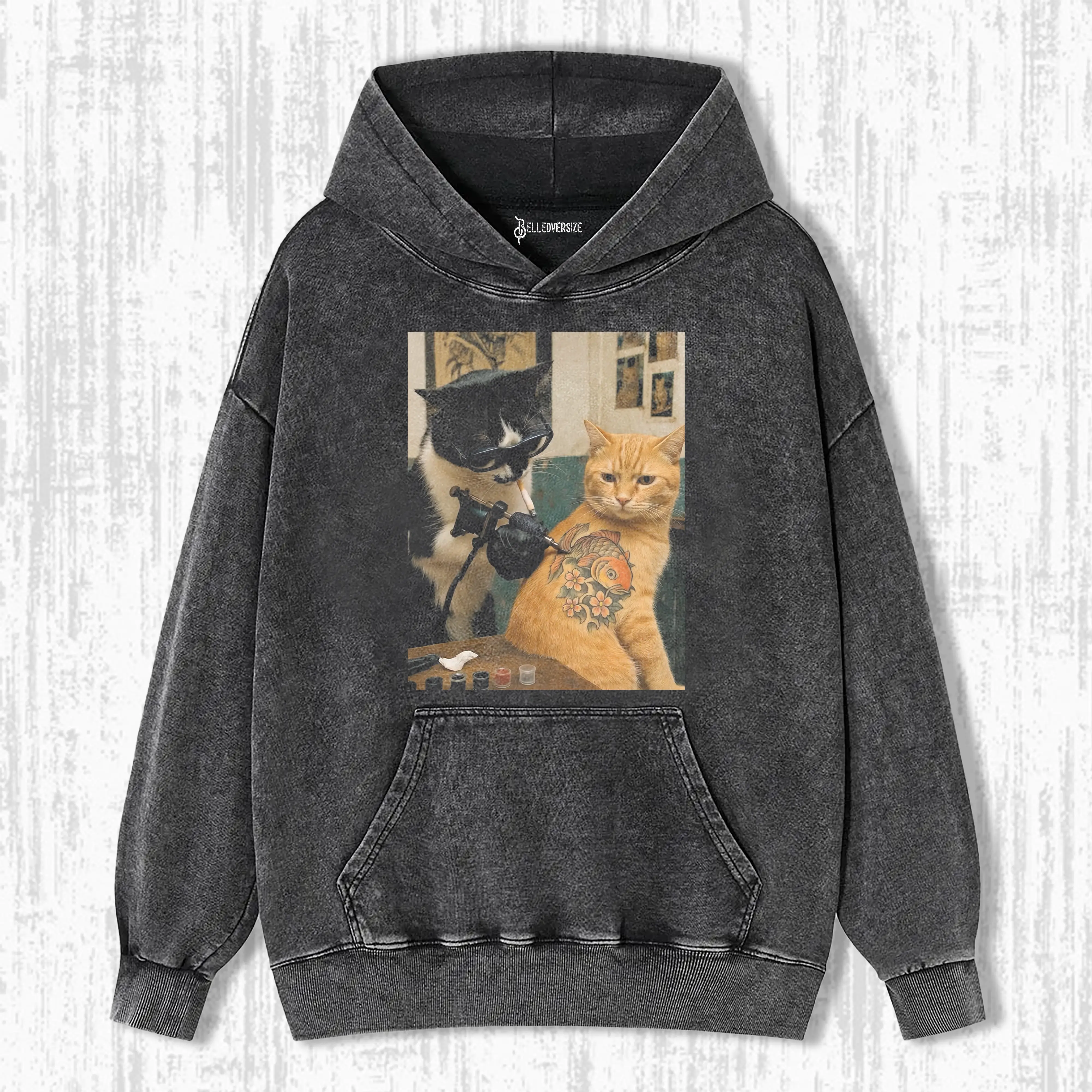 WACKY CAT HOODIE