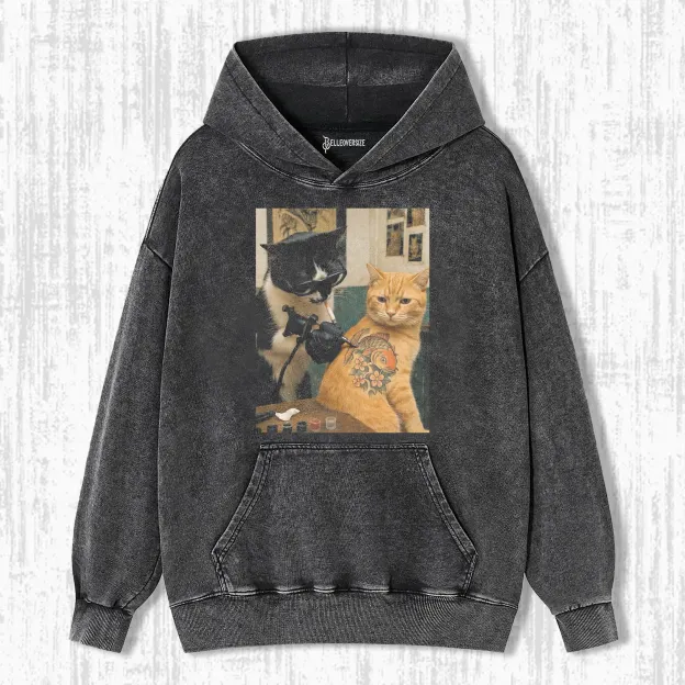 WACKY CAT HOODIE