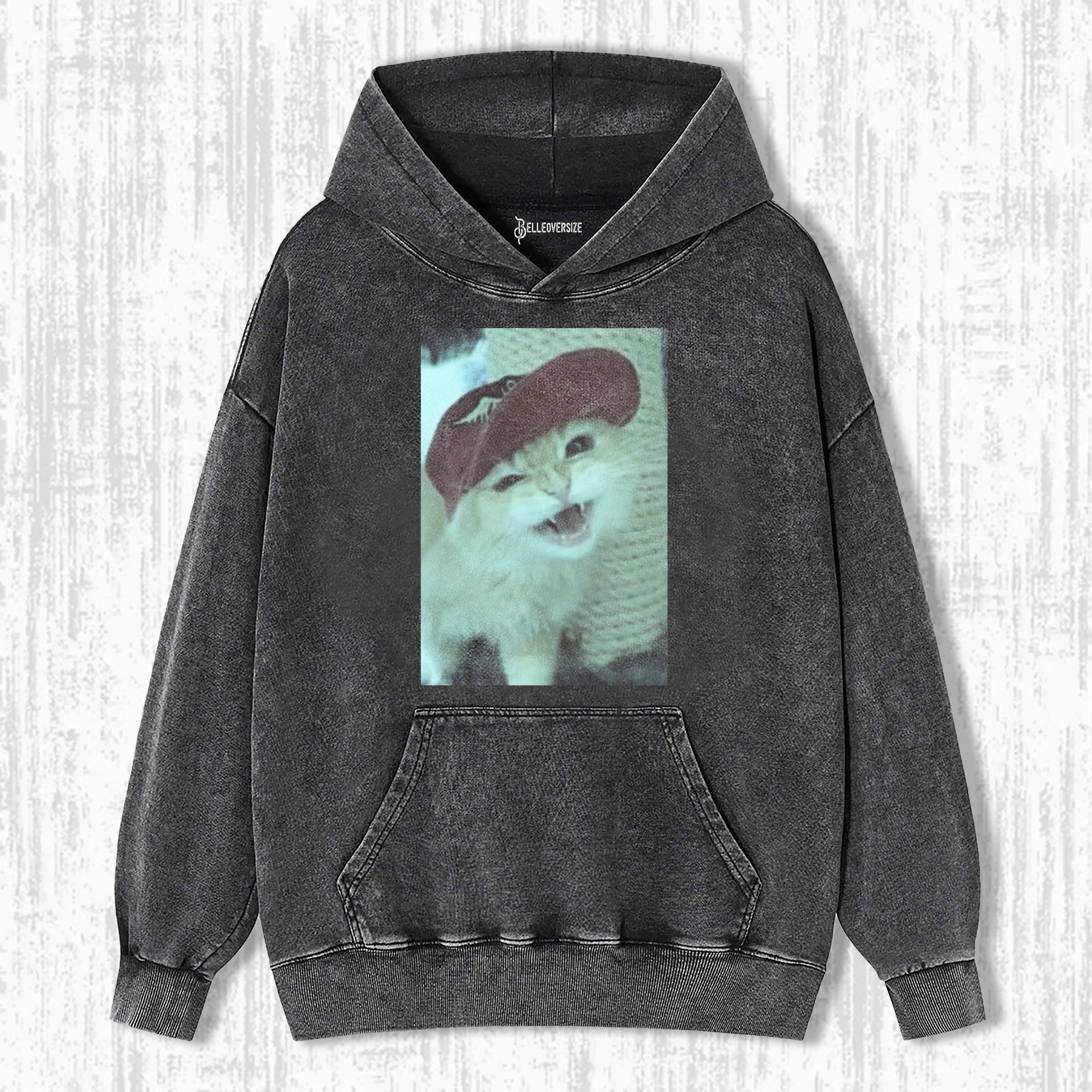 WACKY CAT HOODIE