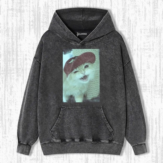 WACKY CAT HOODIE