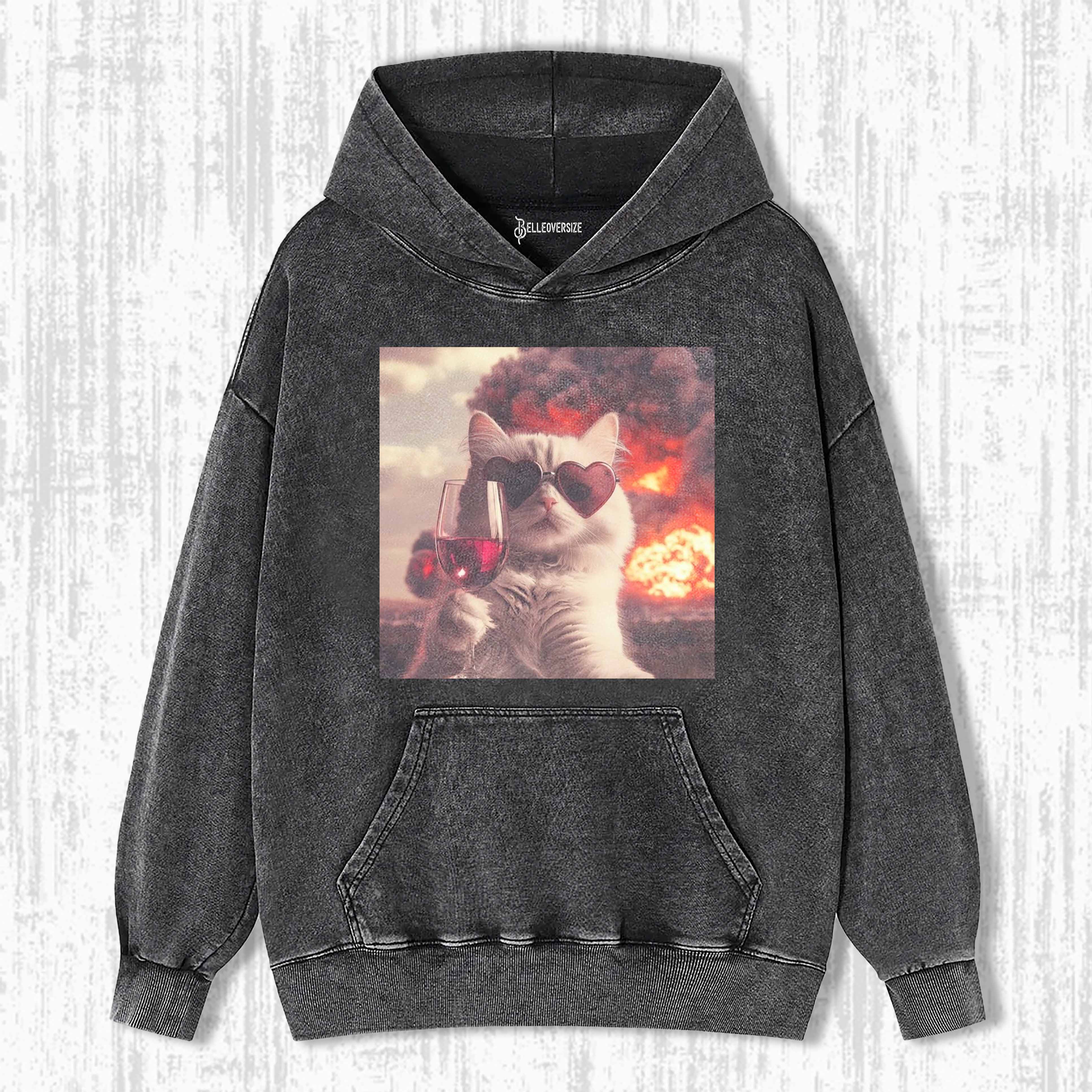 WACKY CAT HOODIE