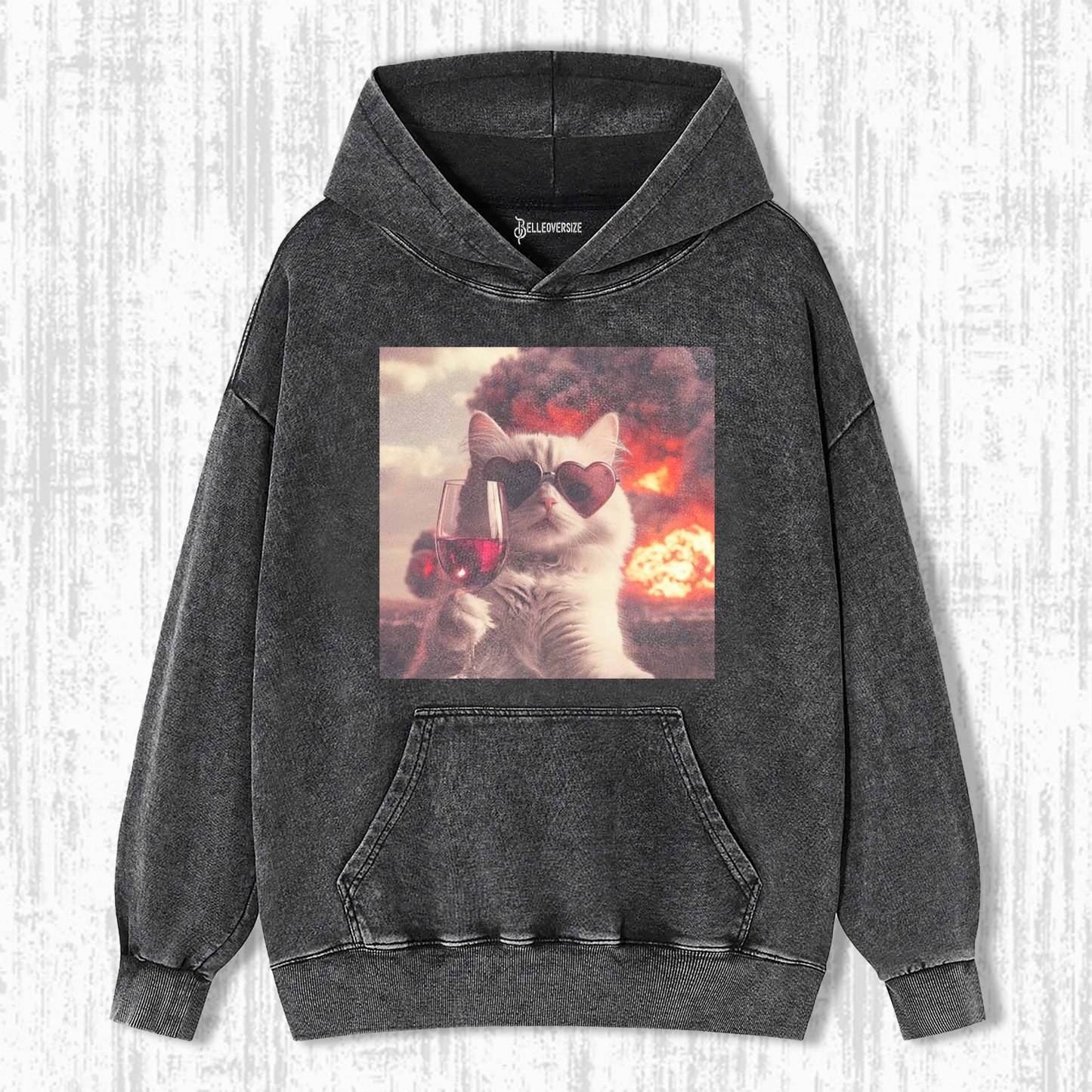 WACKY CAT HOODIE