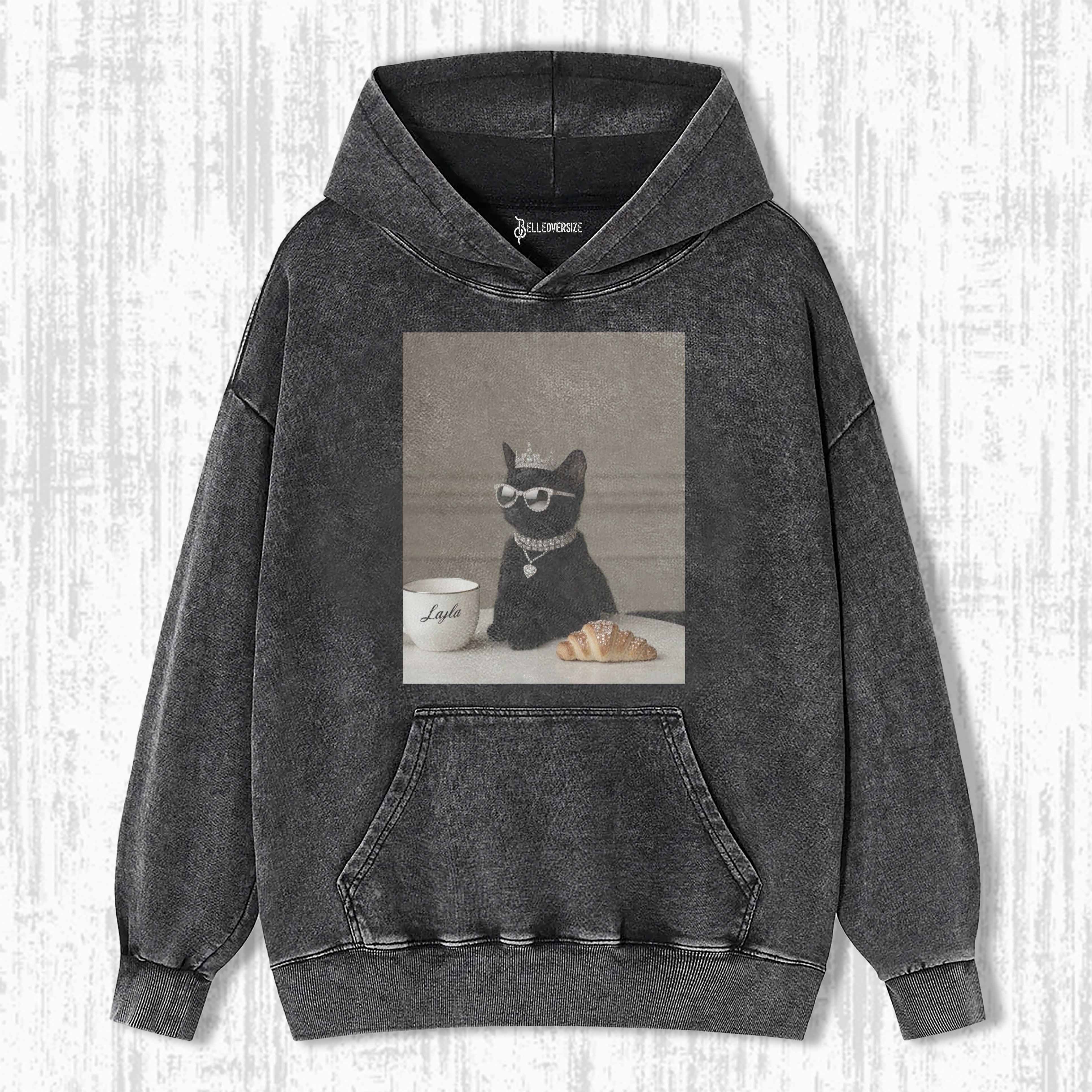 WACKY CAT HOODIE