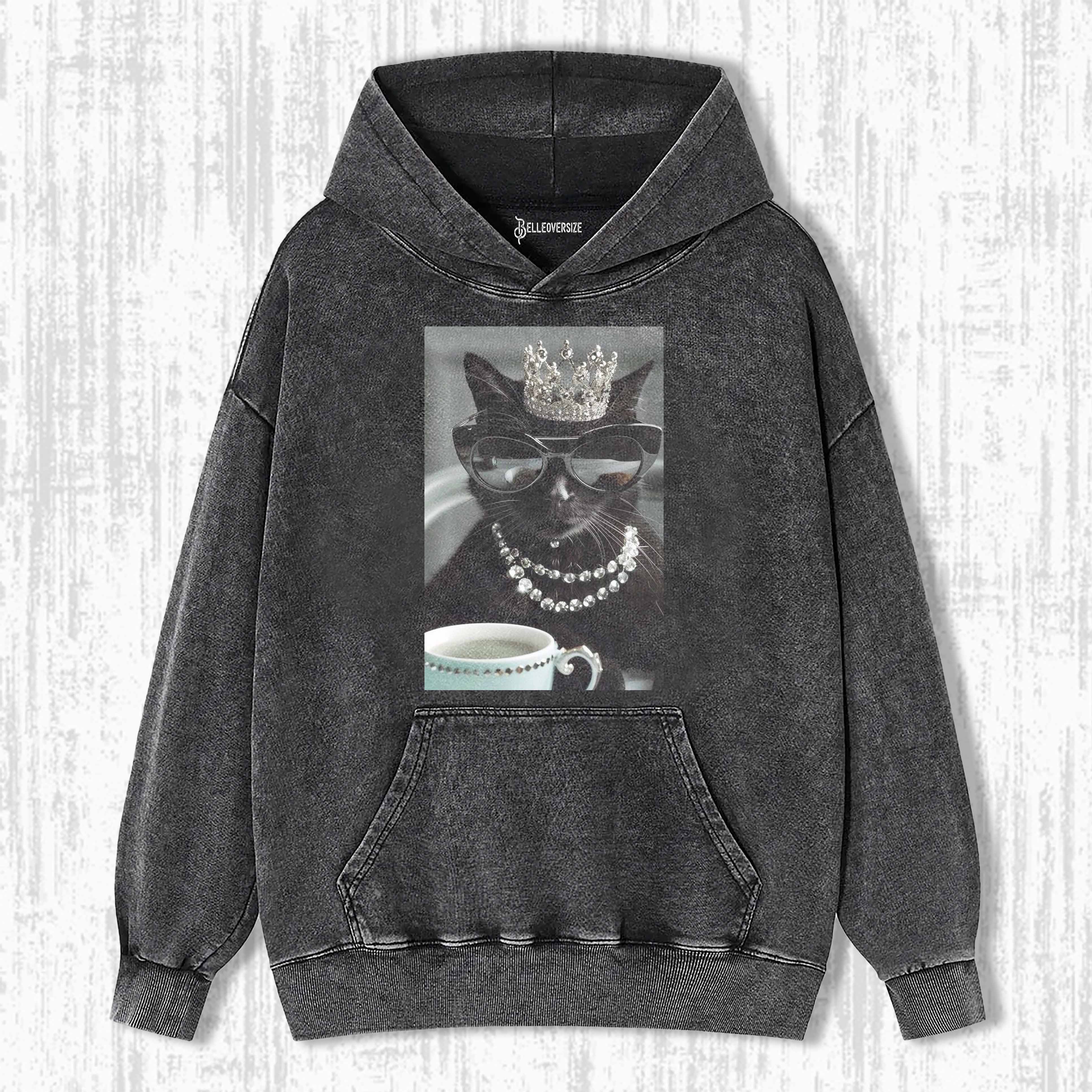 WACKY CAT  HOODIE