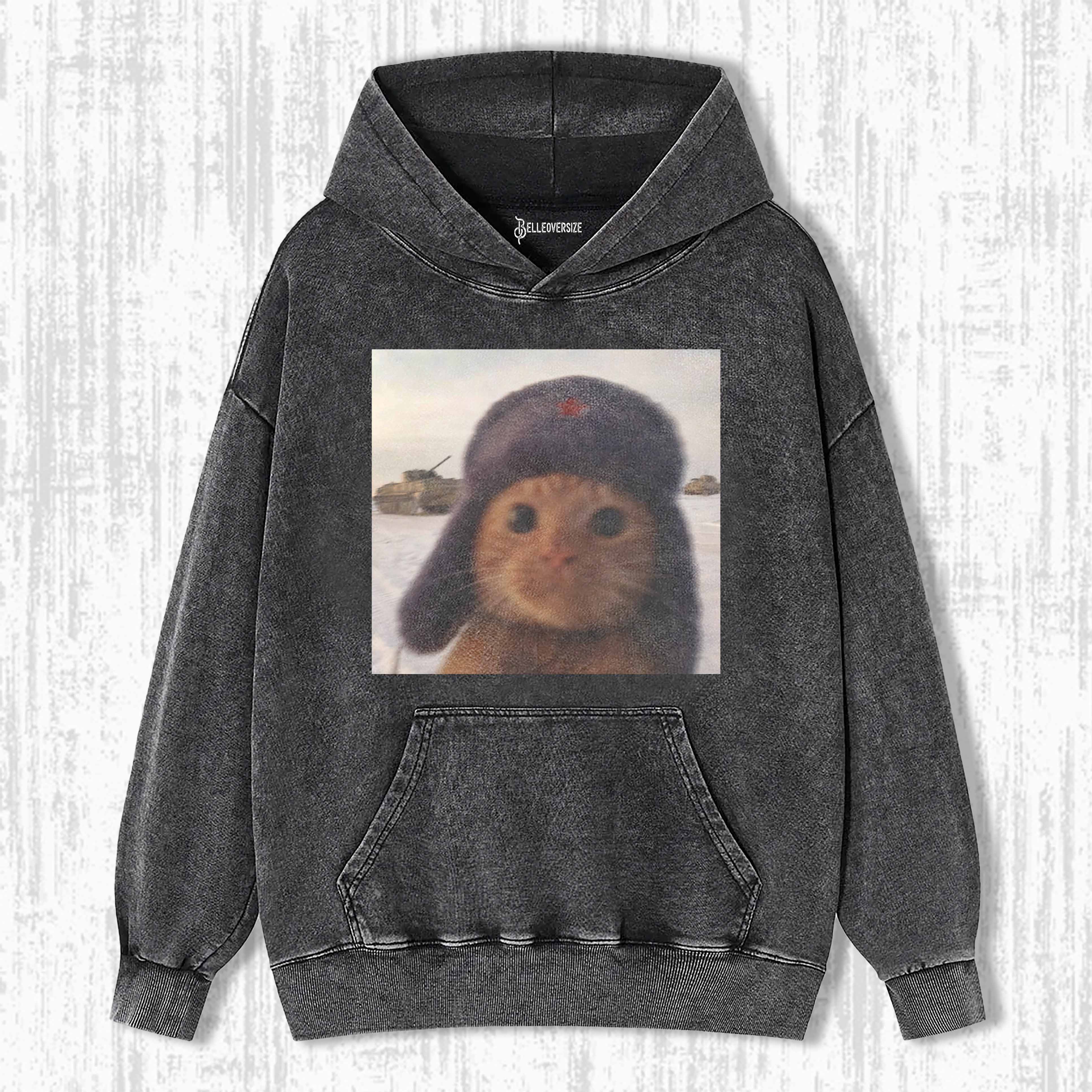 WACKY CAT HOODIE 