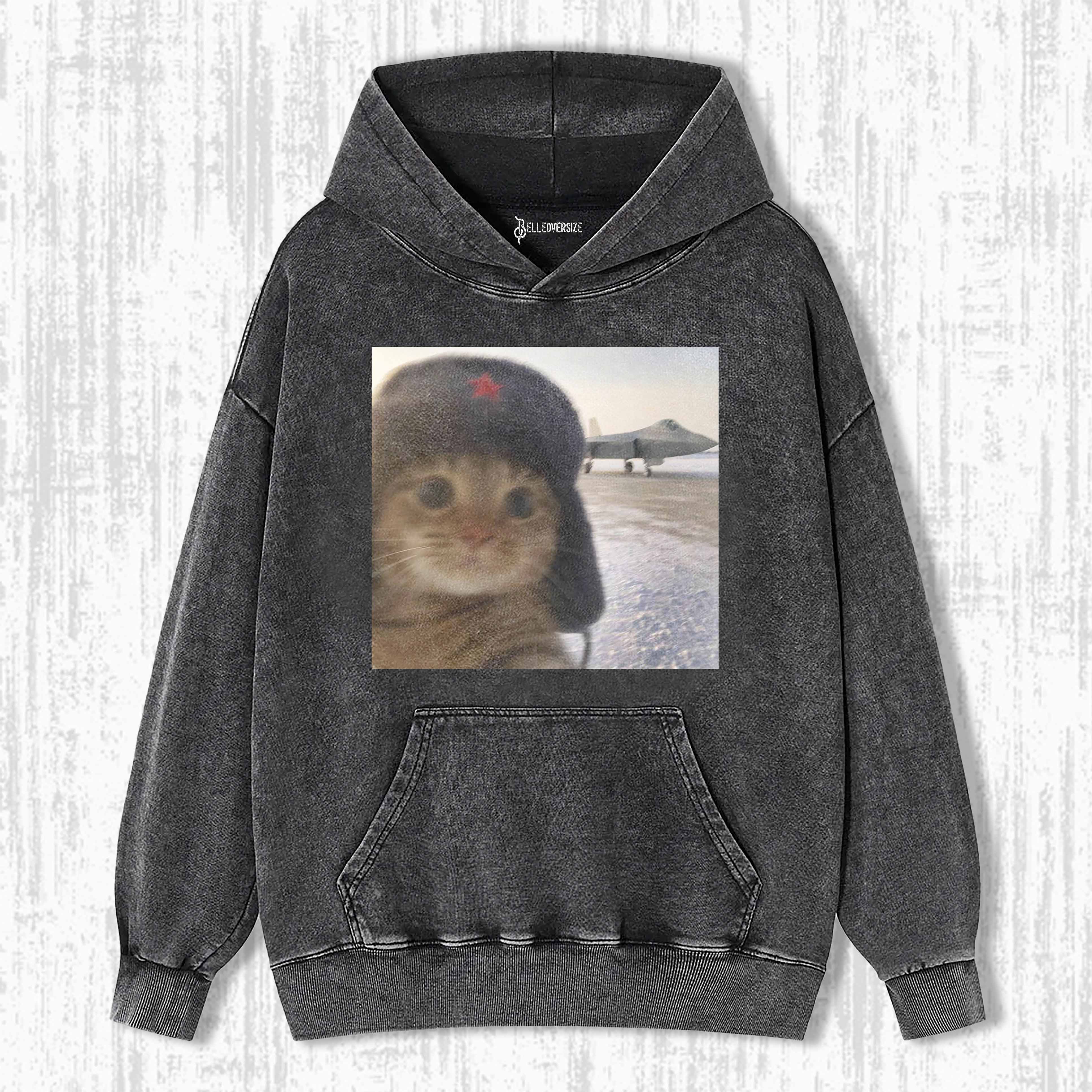 WACKY CAT HOODIE 