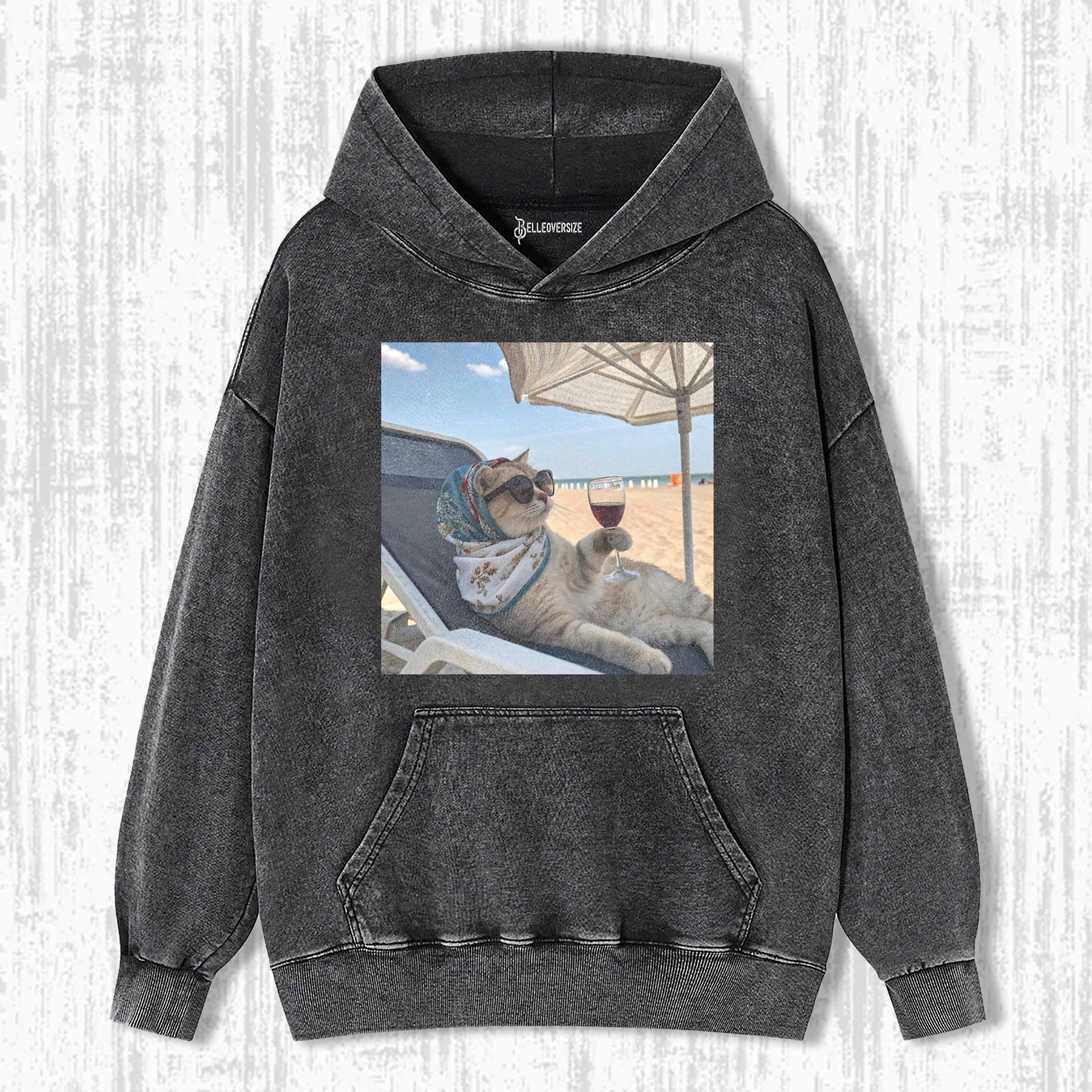 WACKY CAT HOODIE