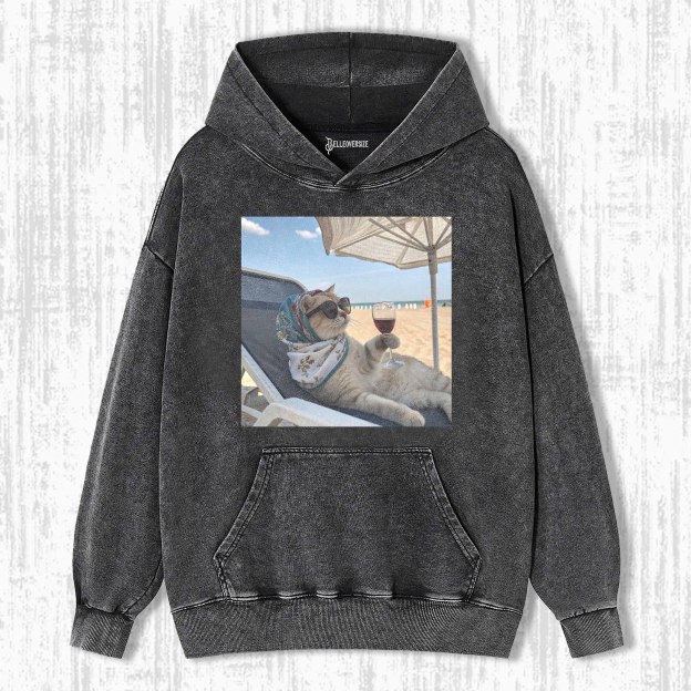 WACKY CAT HOODIE
